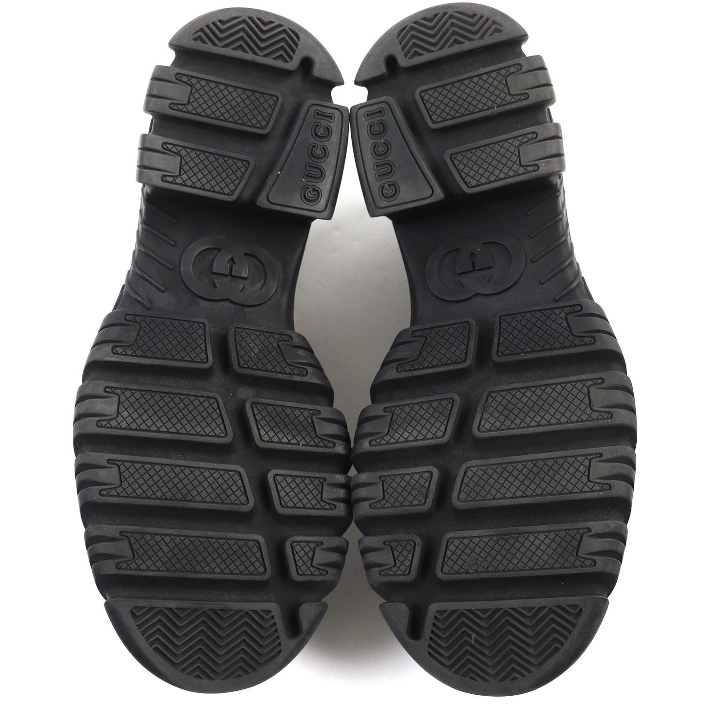 GUCCI loafers 658822 leather black 8