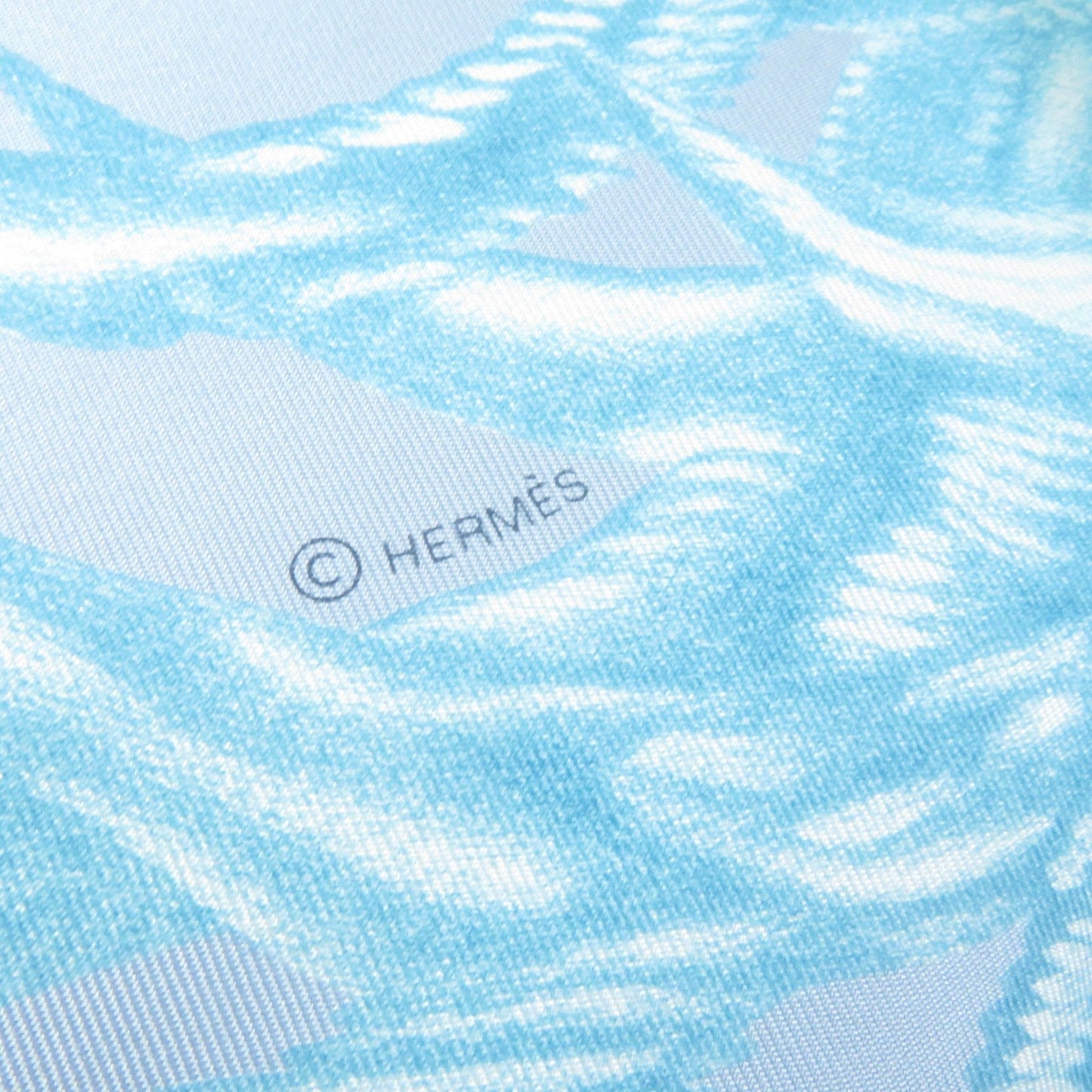 HERMES scarf silk Multi Carre90 PLUMETS ET PANACHES Feathers and feathers