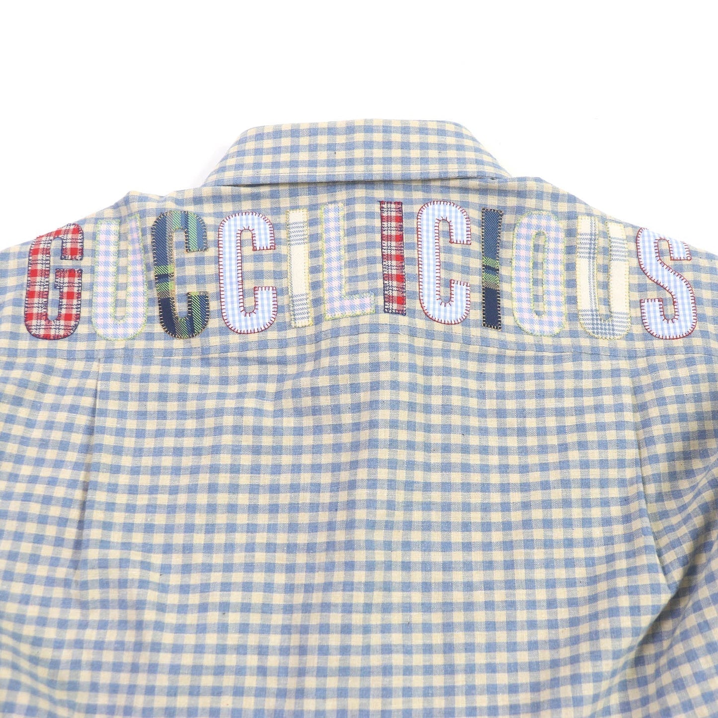 GUCCI Long sleeve shirt 734889 cotton blue 42
