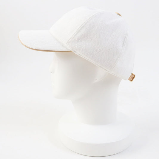 LOUIS VUITTON cap M77538 cotton white L