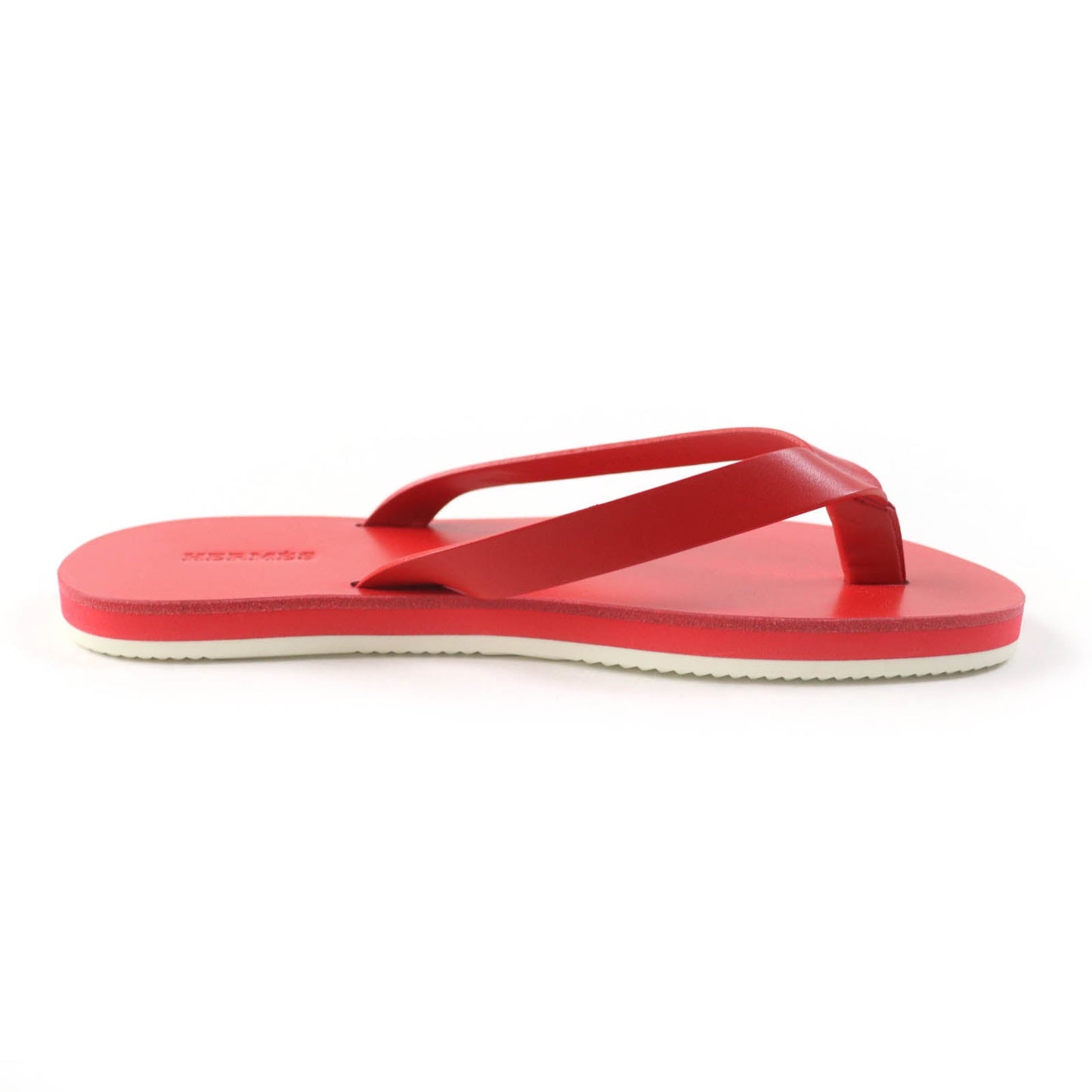 HERMES Sandals leather Red SUMMER 37