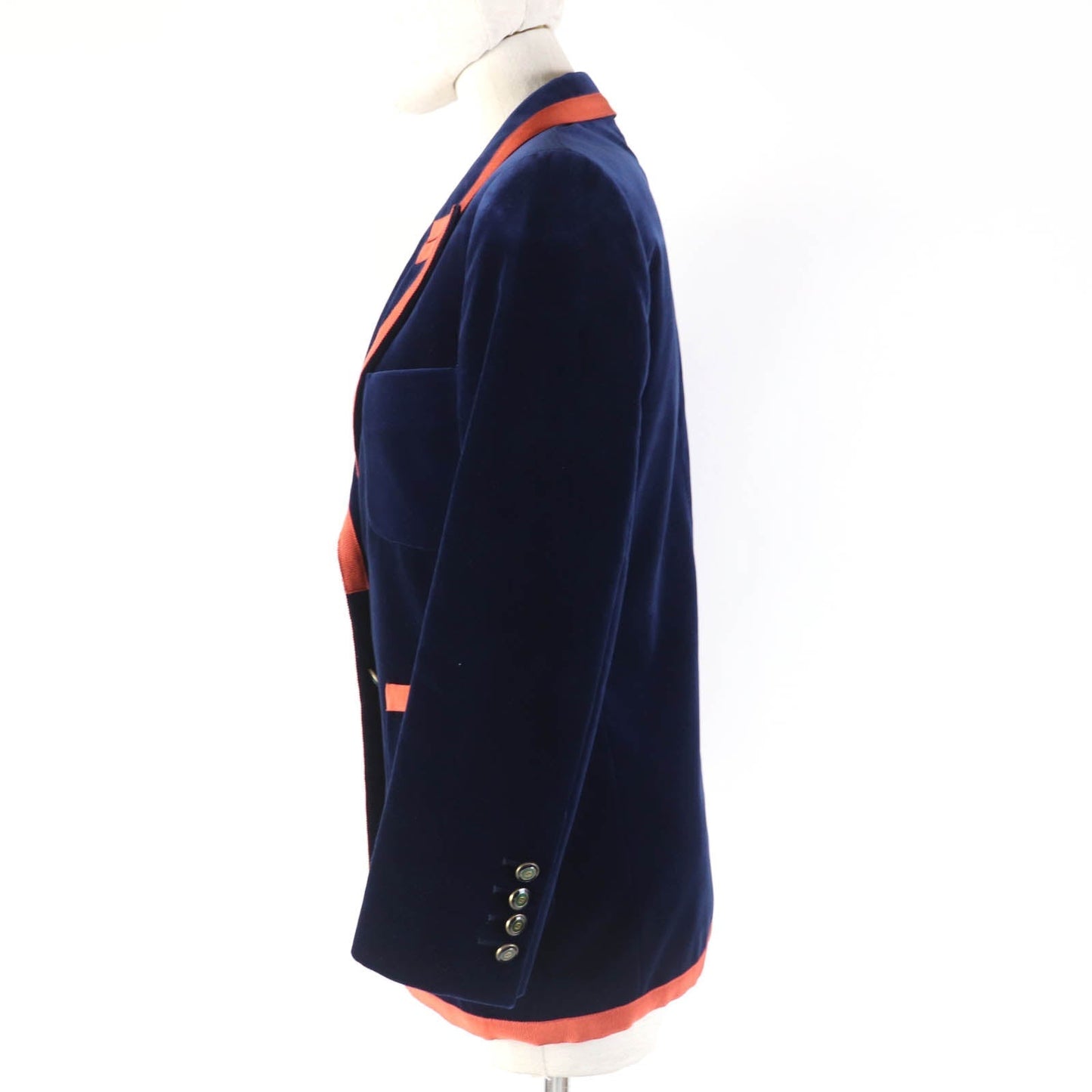 GUCCI tailored jacket 469285 cotton Navy 38