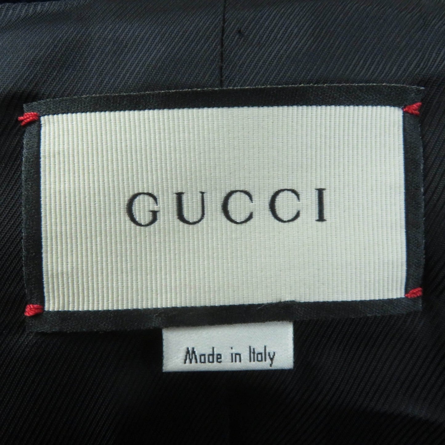 GUCCI tailored jacket 469285 cotton Navy 38