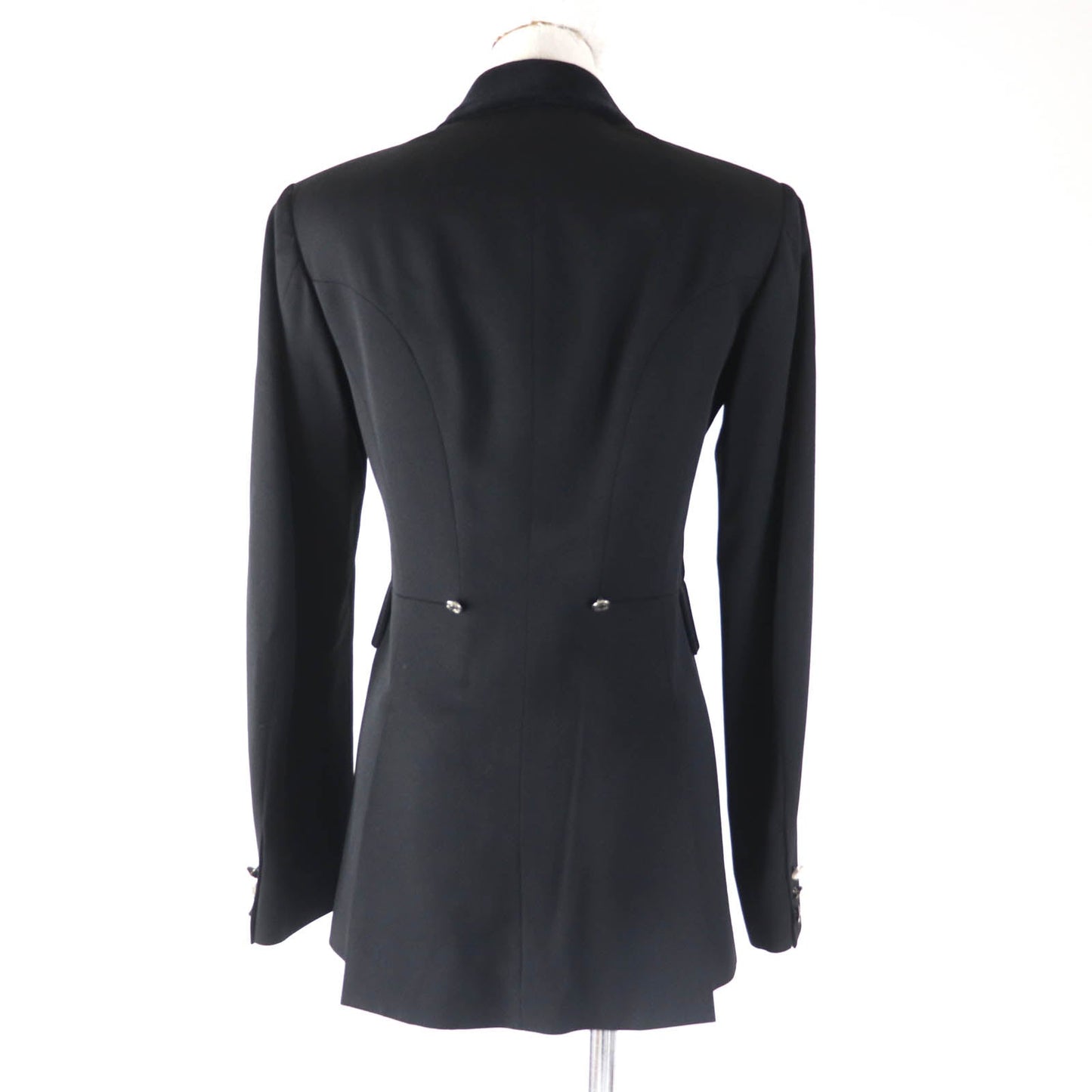 HERMES tailored jacket wool black 36