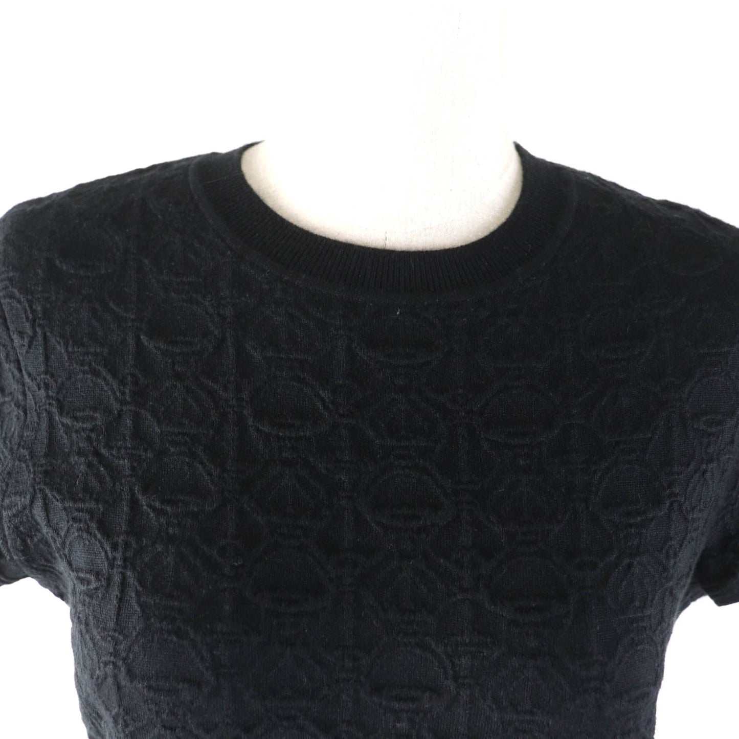 HERMES one piece 3E2500DC cashmere black 40