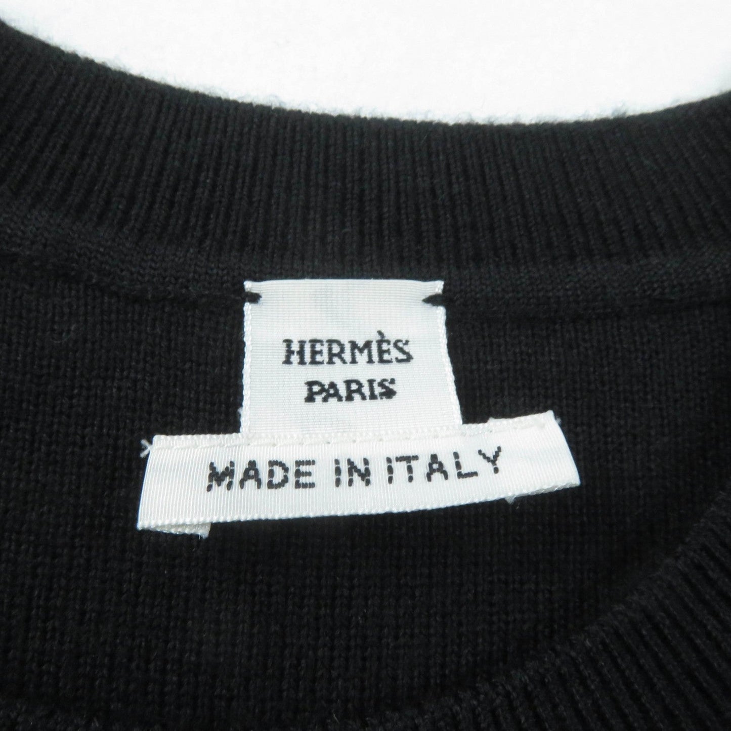 HERMES one piece 3E2500DC cashmere black 40