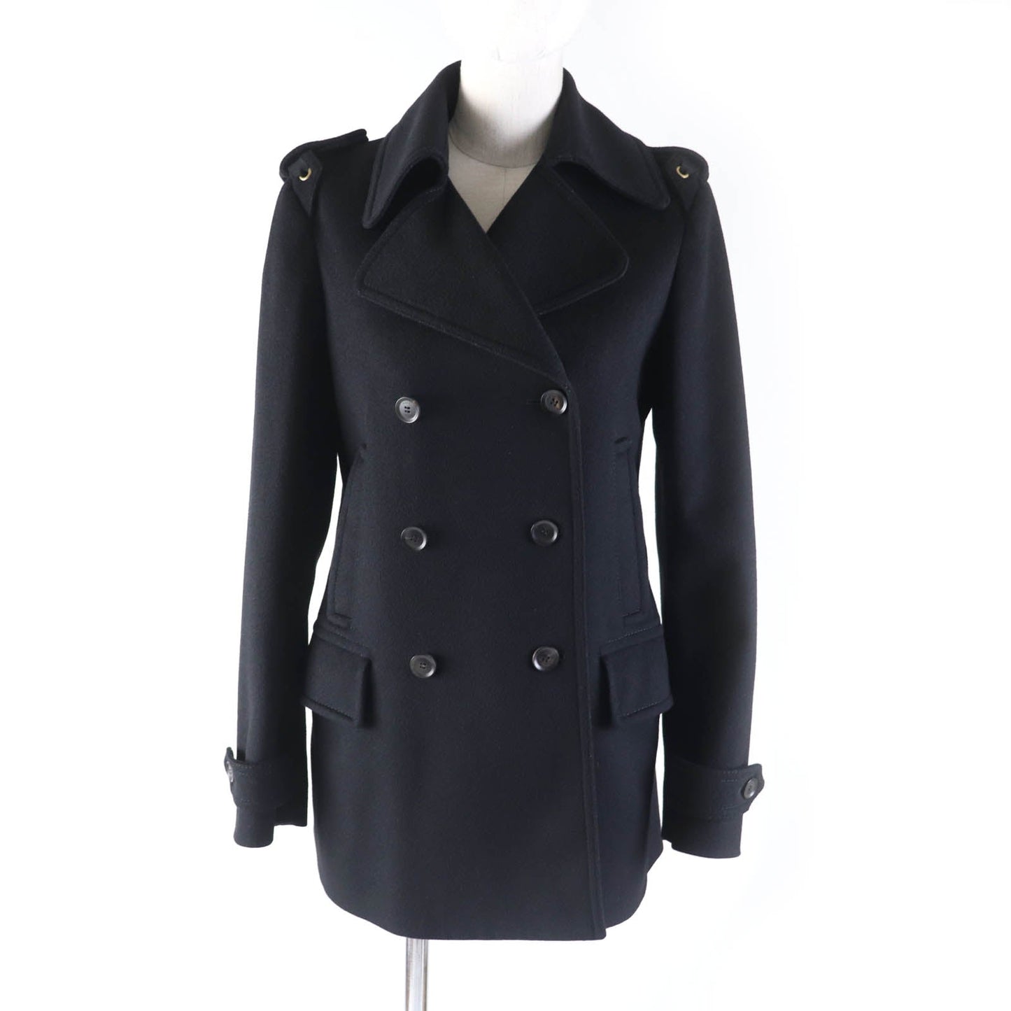 GUCCI coat 325072 wool black 38
