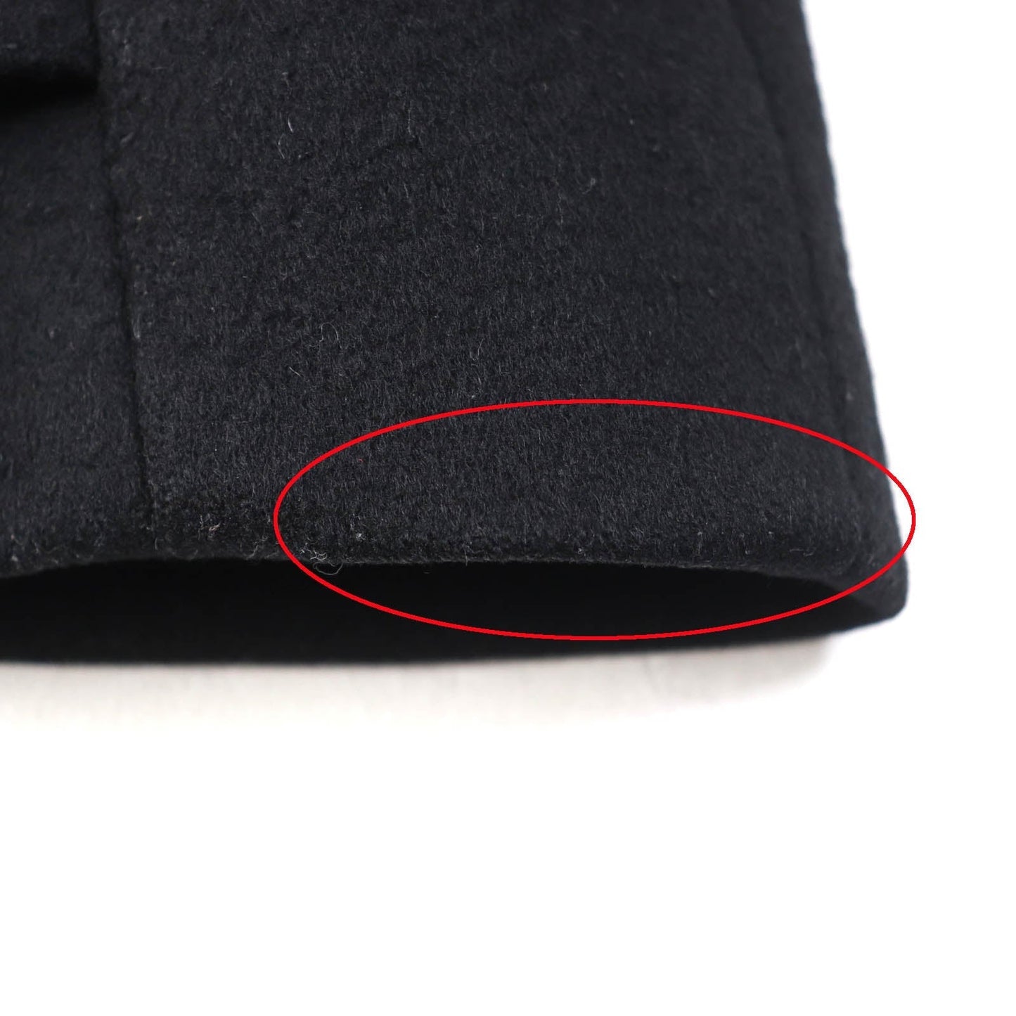 GUCCI coat 325072 wool black 38