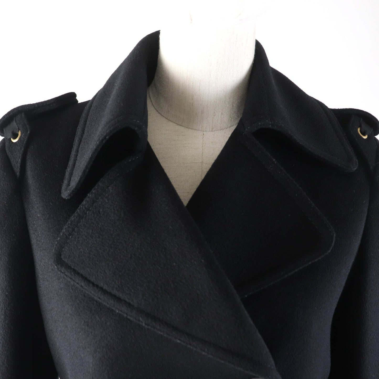 GUCCI coat 325072 wool black 38
