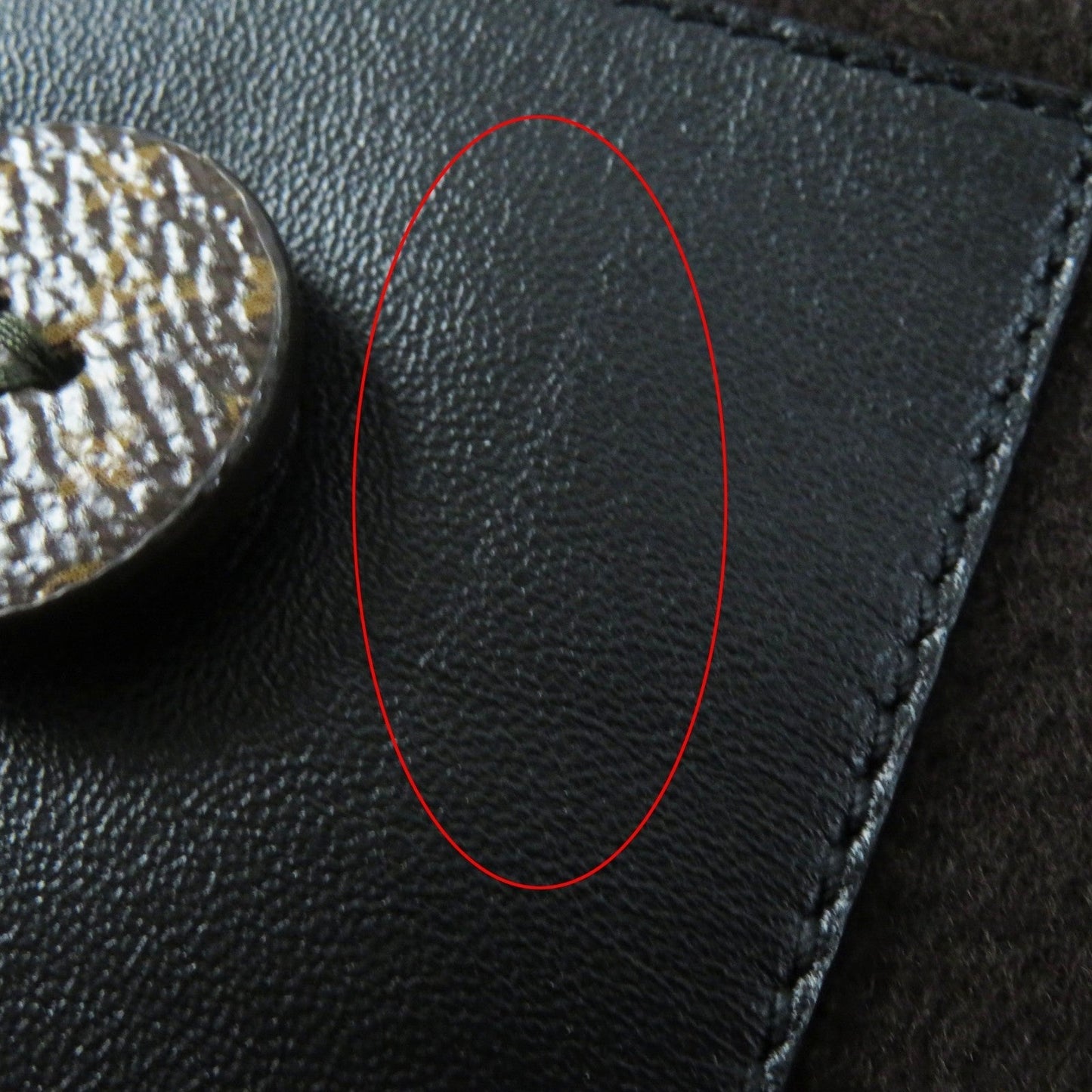LOUIS VUITTON Best wool Black brown 34