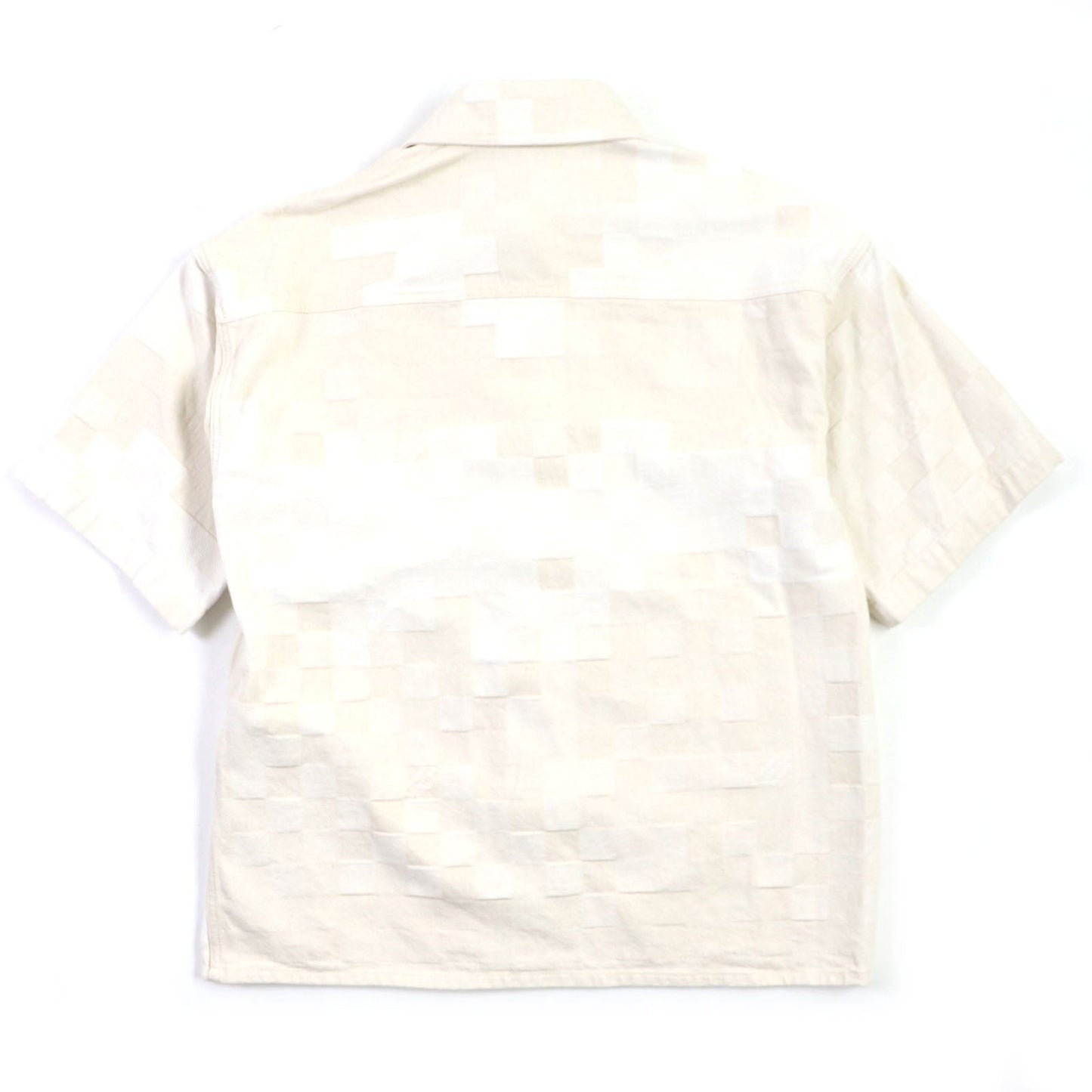LOUIS VUITTON Denim Jacket 1AFQZO cotton light beige Damier S