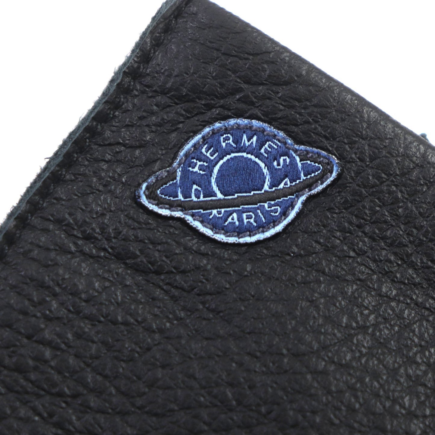 HERMES gloves Dearskin black 8.5