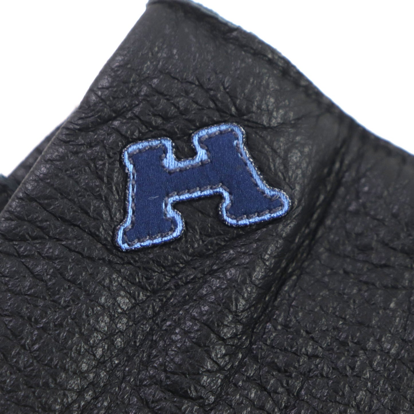 HERMES gloves Dearskin black 8.5