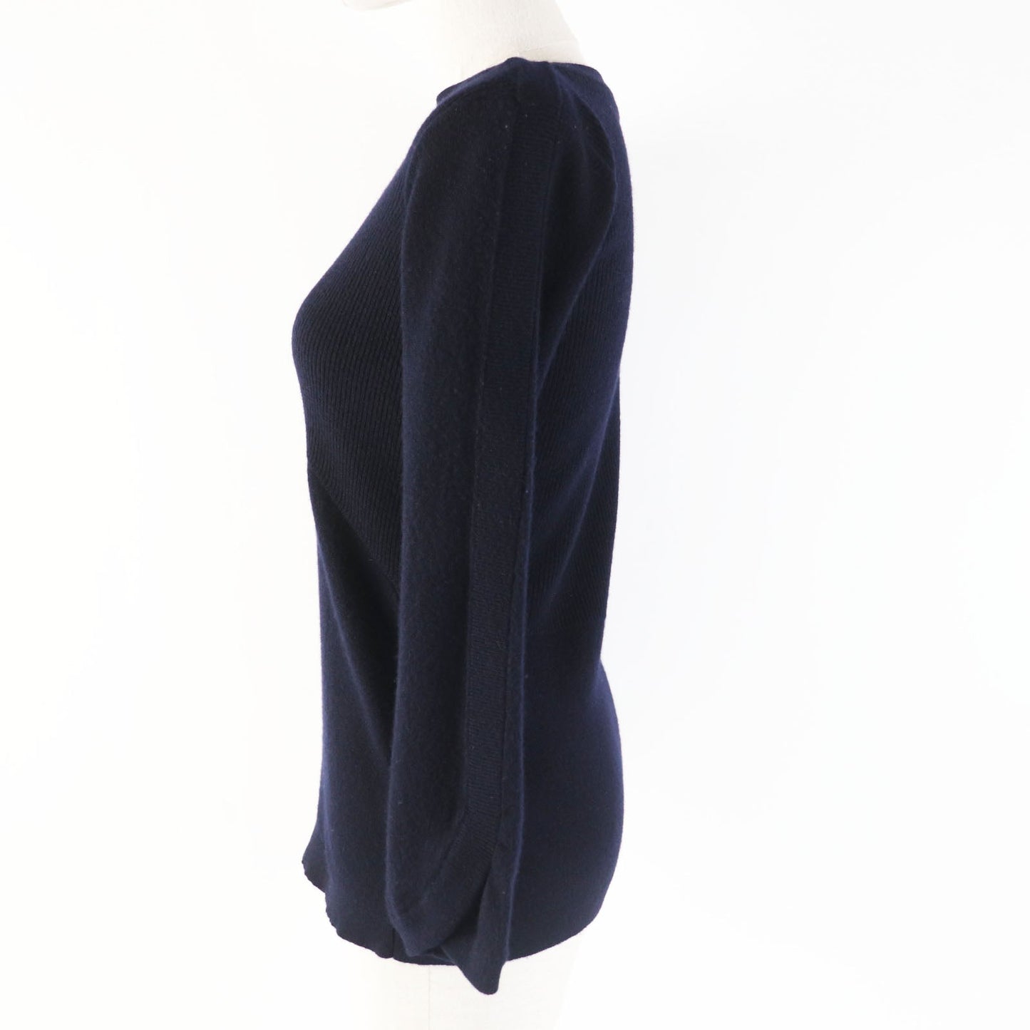HERMES knit cashmere Dark navy 34