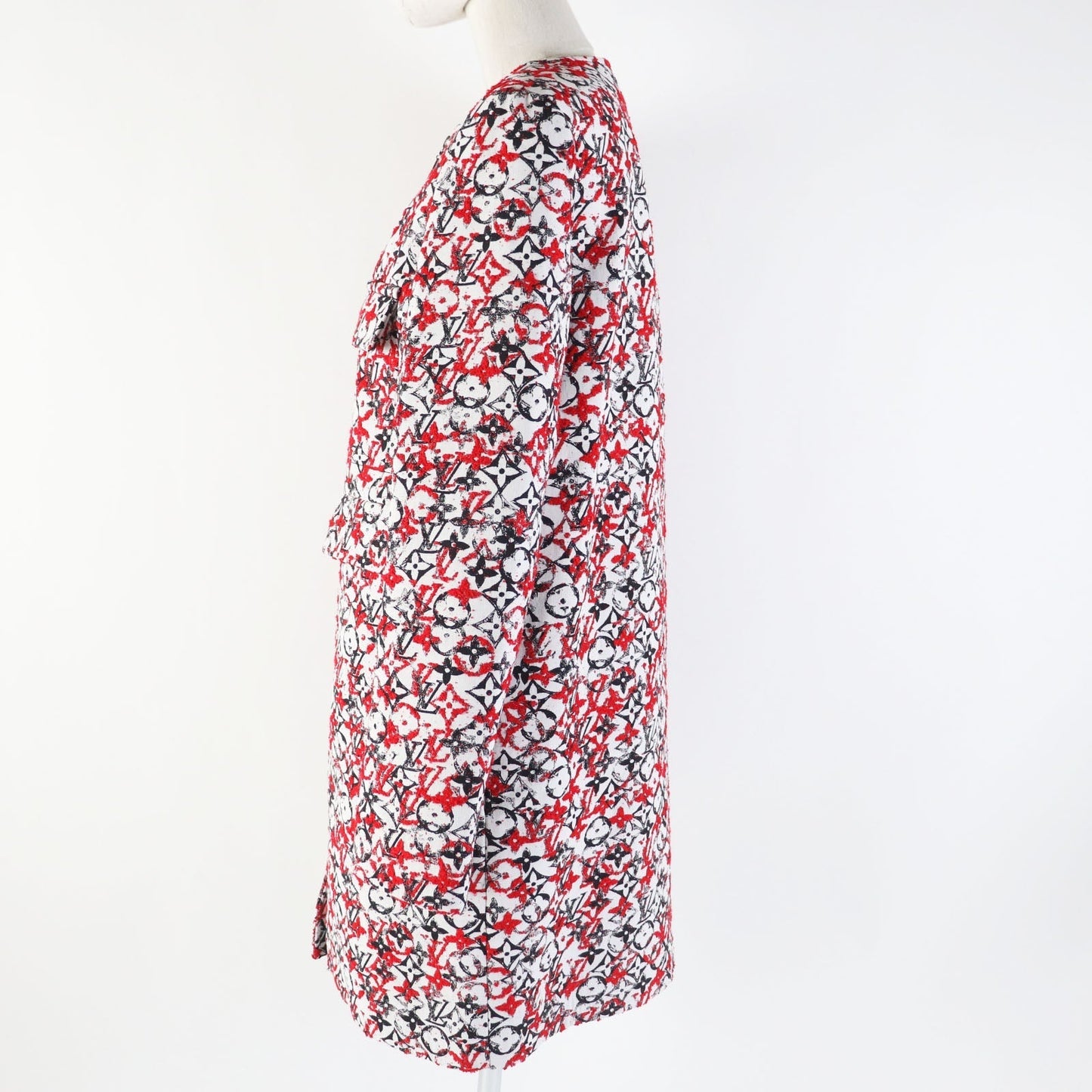 LOUIS VUITTON coat cotton Red White Black 38