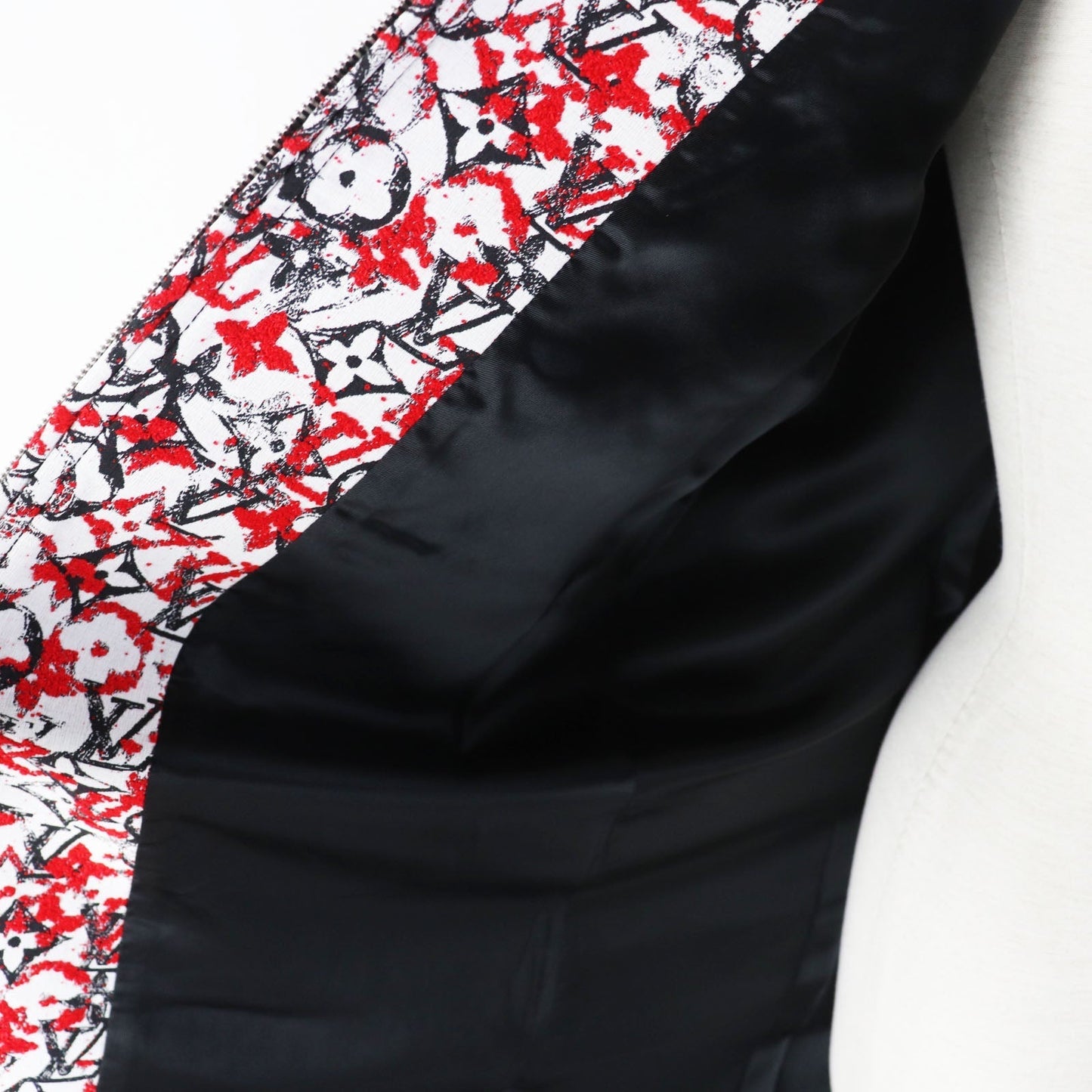 LOUIS VUITTON coat cotton Red White Black 38