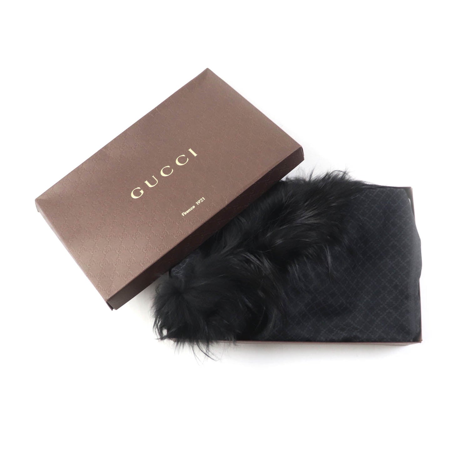 GUCCI Stall 355468 silk black