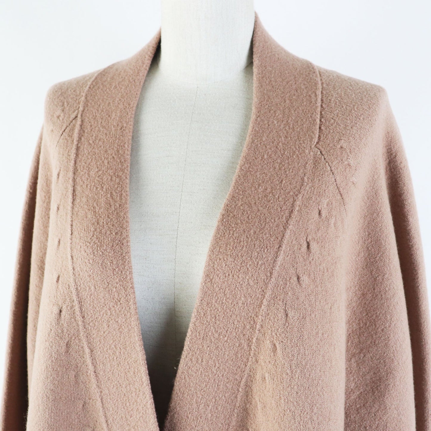 LOUIS VUITTON cardigan wool Brown M