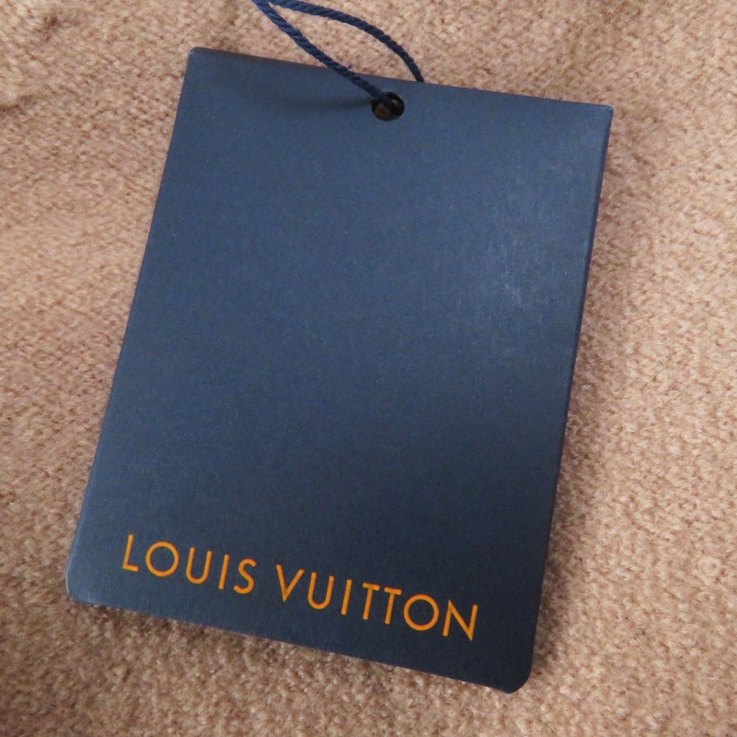 LOUIS VUITTON cardigan wool Brown M