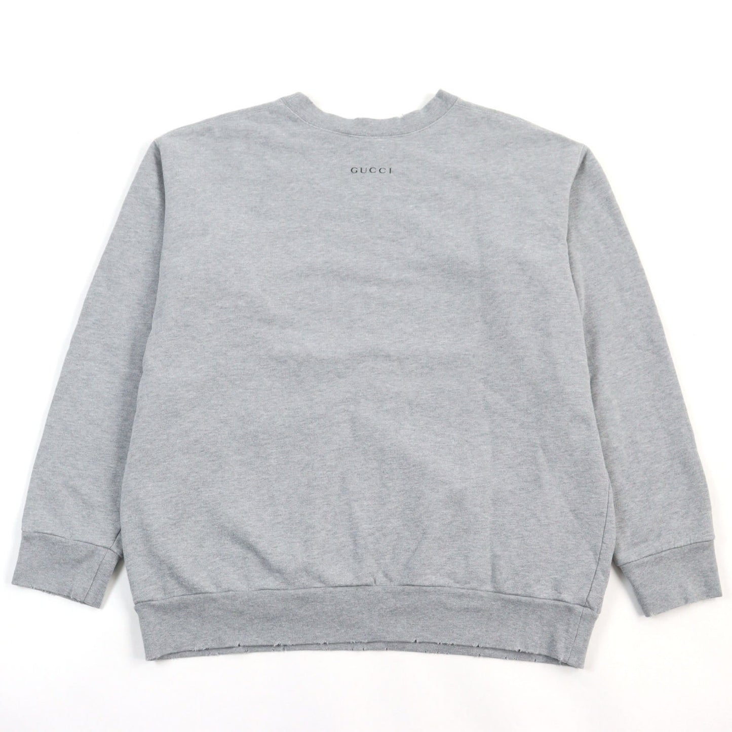 GUCCI sweat 623245 cotton Gray type M