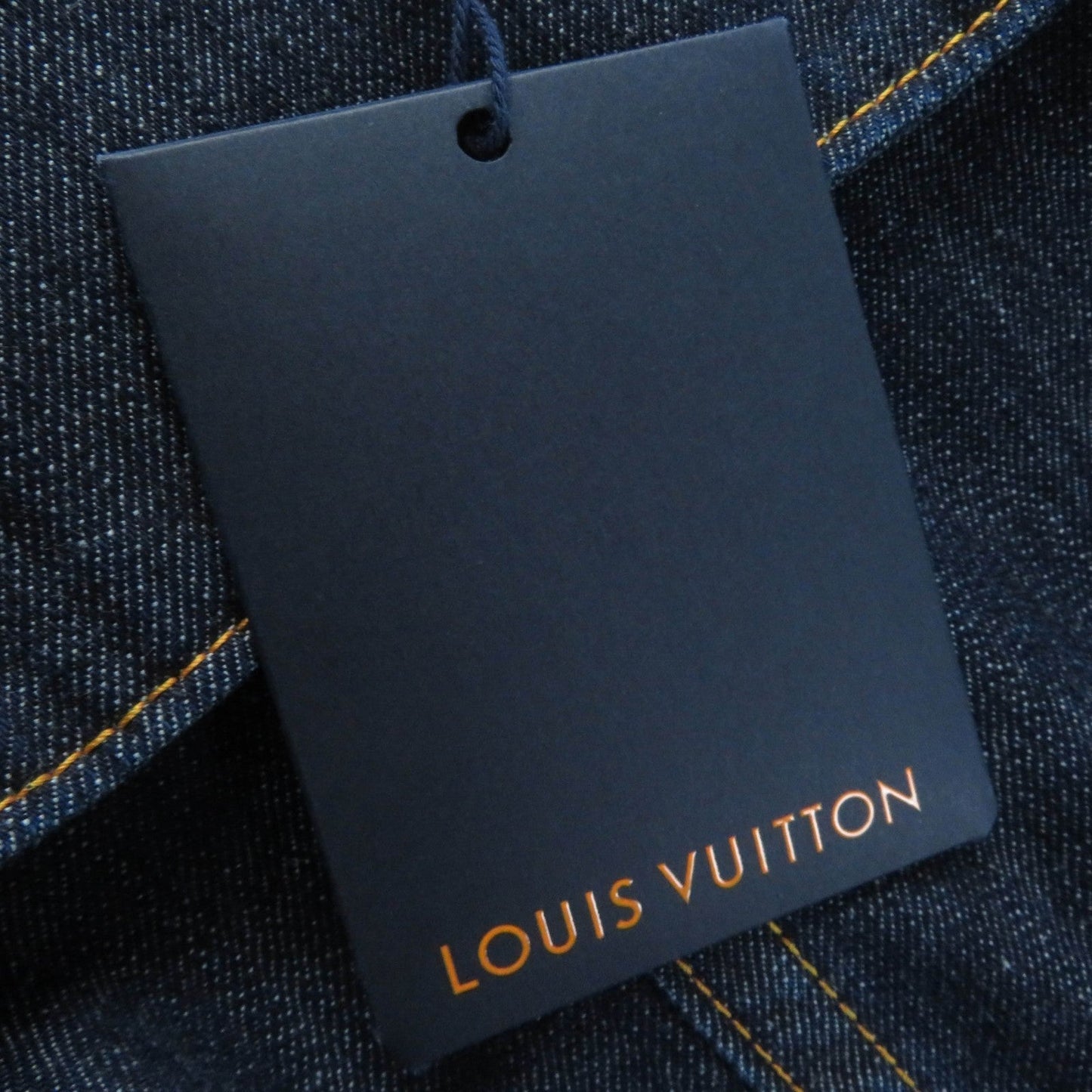 LOUIS VUITTON dress 1ABDVU cotton Indigo blue 34