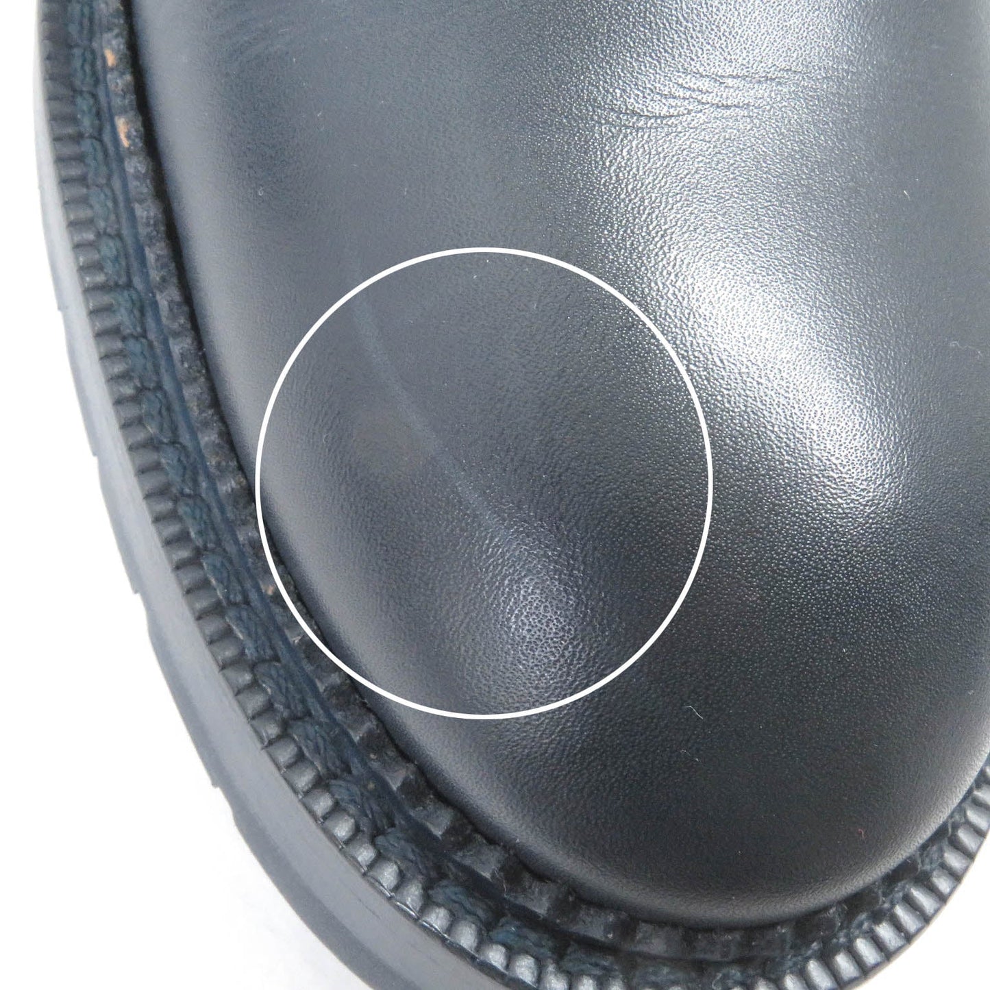 LOUIS VUITTON Dress shoes leather Navy 7