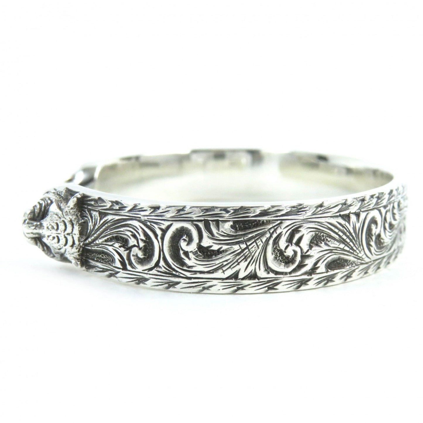 GUCCI Bangle AG925 Silver 17