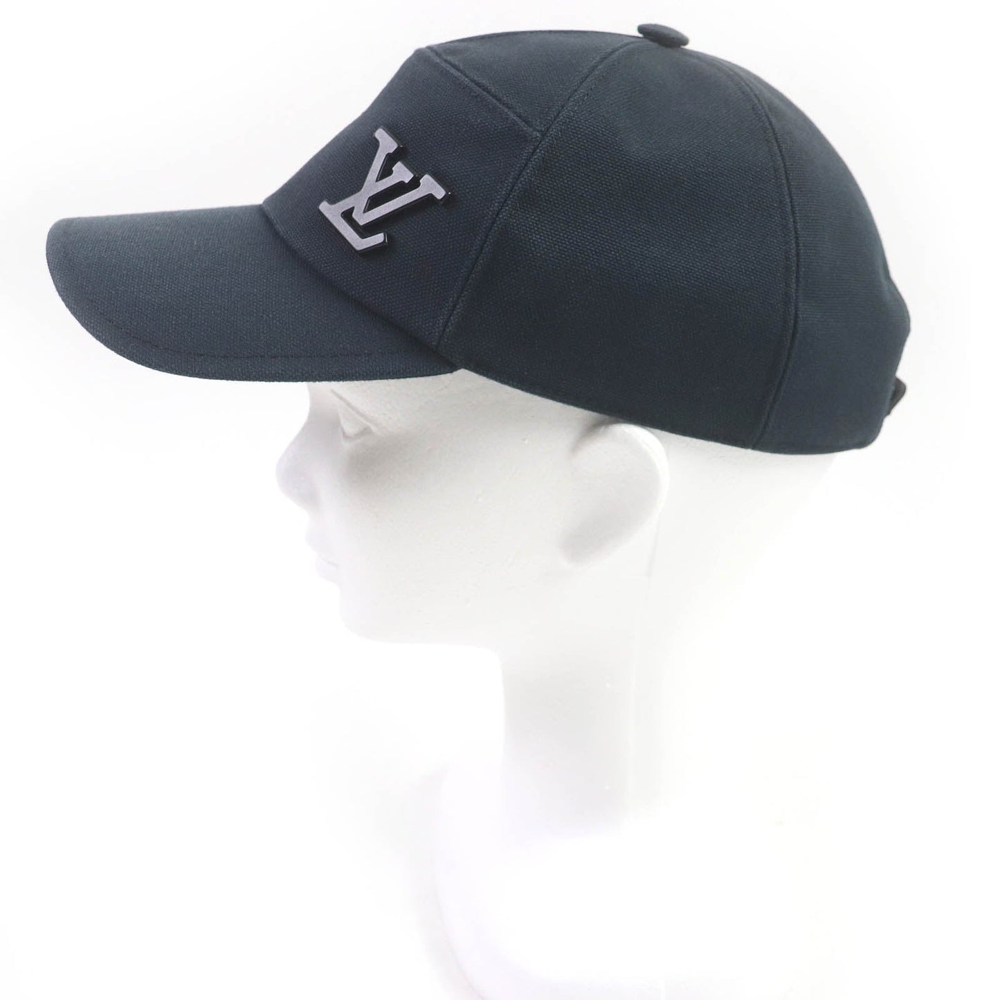 LOUIS VUITTON cap M77125 cotton Navy Newsboy Aerogram