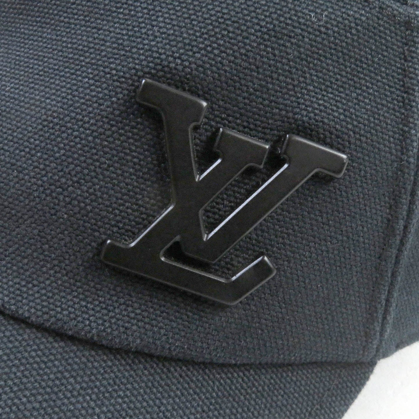 LOUIS VUITTON cap M77125 cotton Navy Newsboy Aerogram