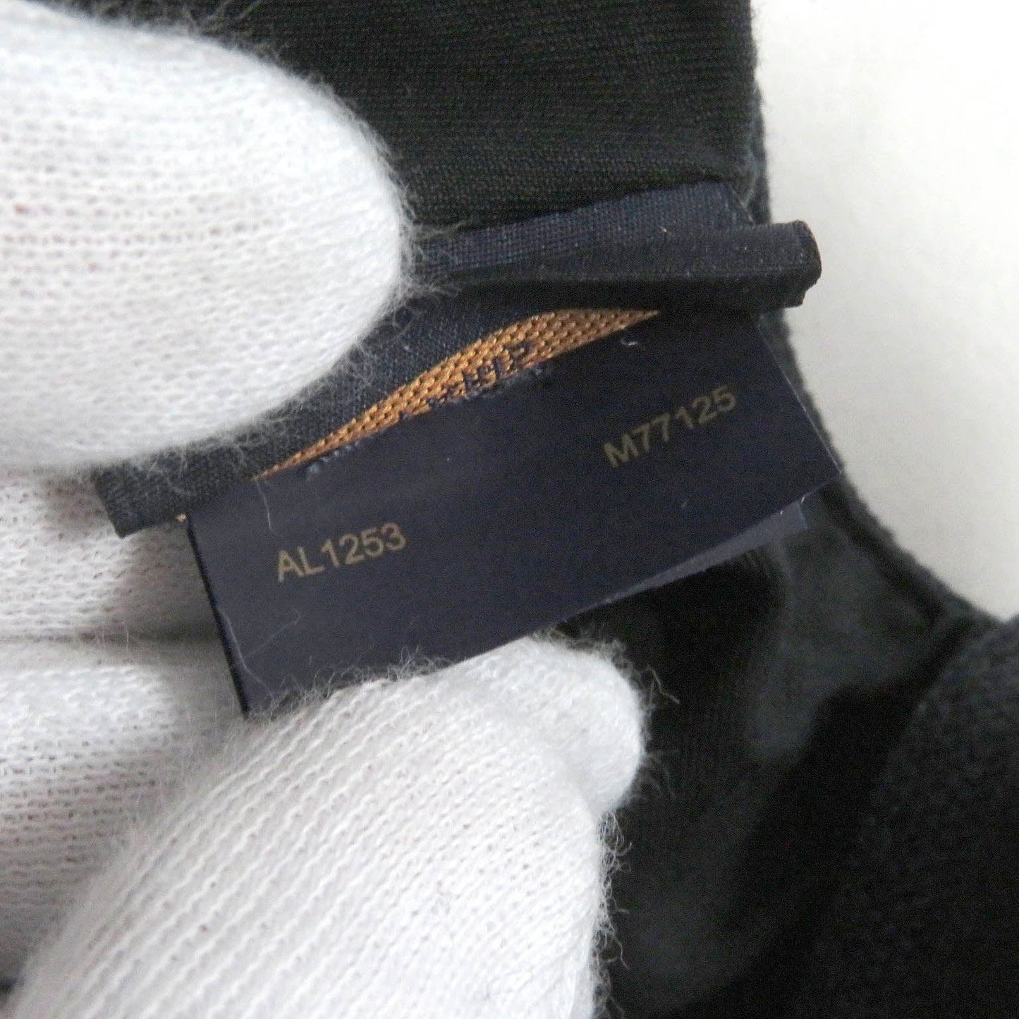 LOUIS VUITTON cap M77125 cotton Navy Newsboy Aerogram