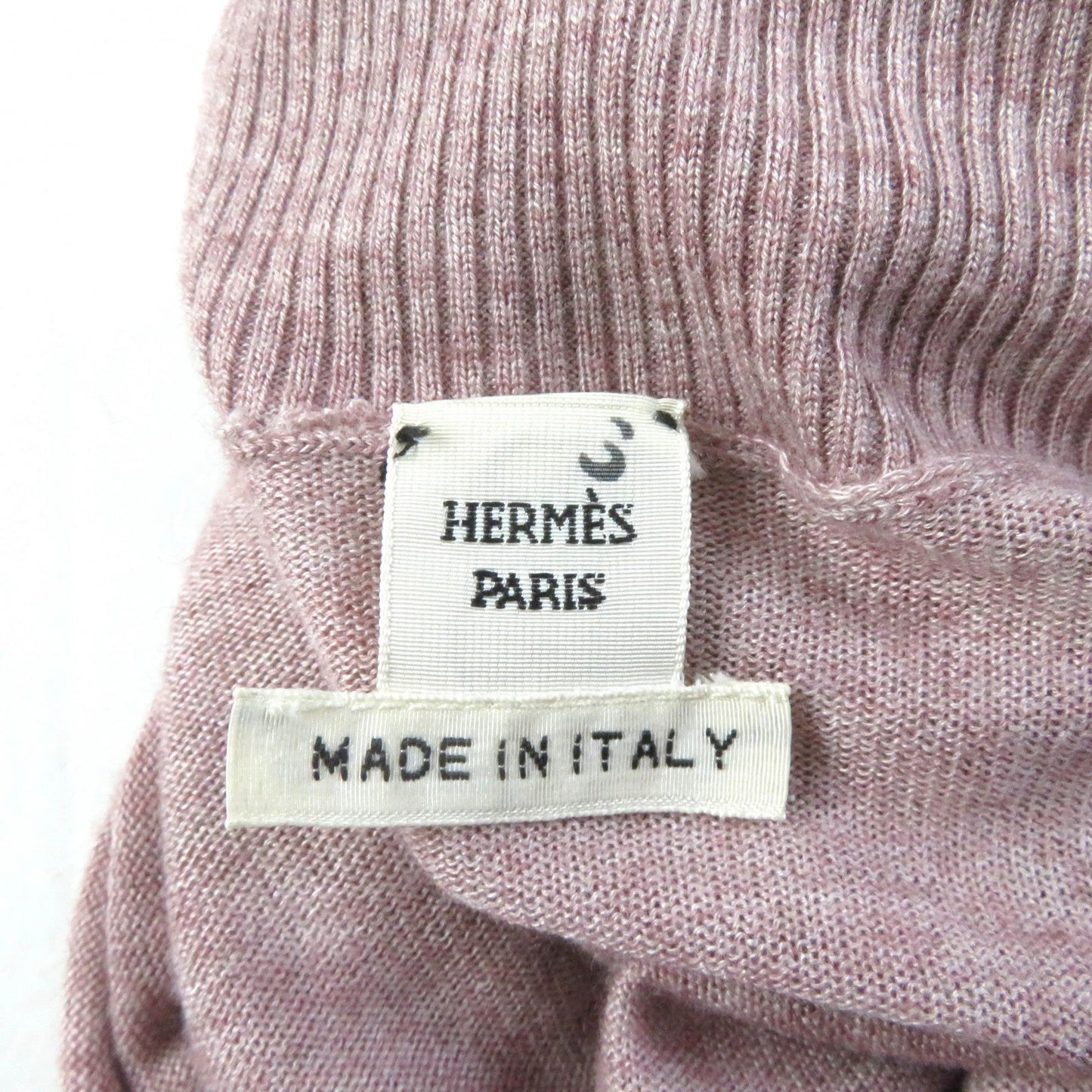 HERMES knit Rayon pink 42