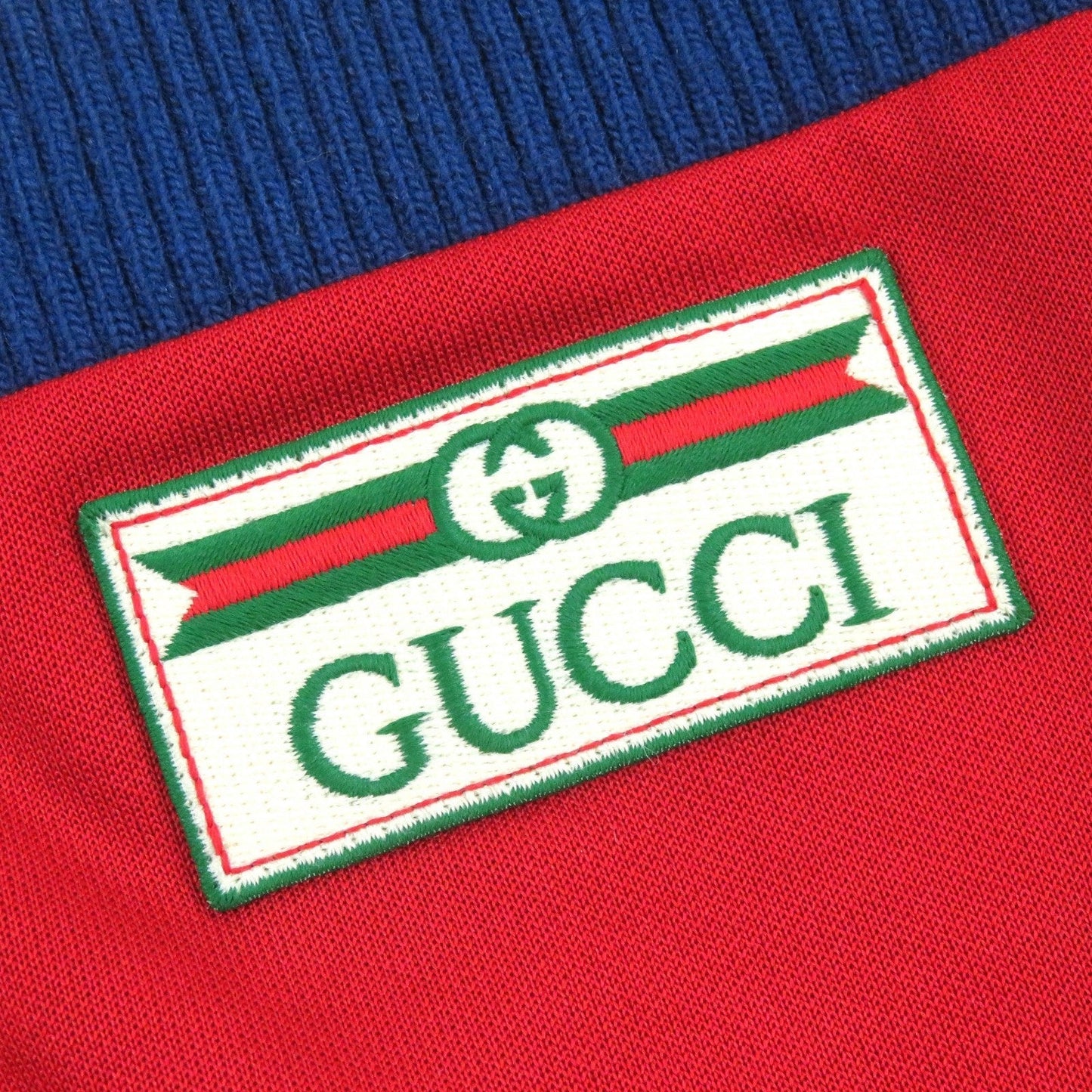 GUCCI No color jacket 625287 polyester Red Beige Blue S