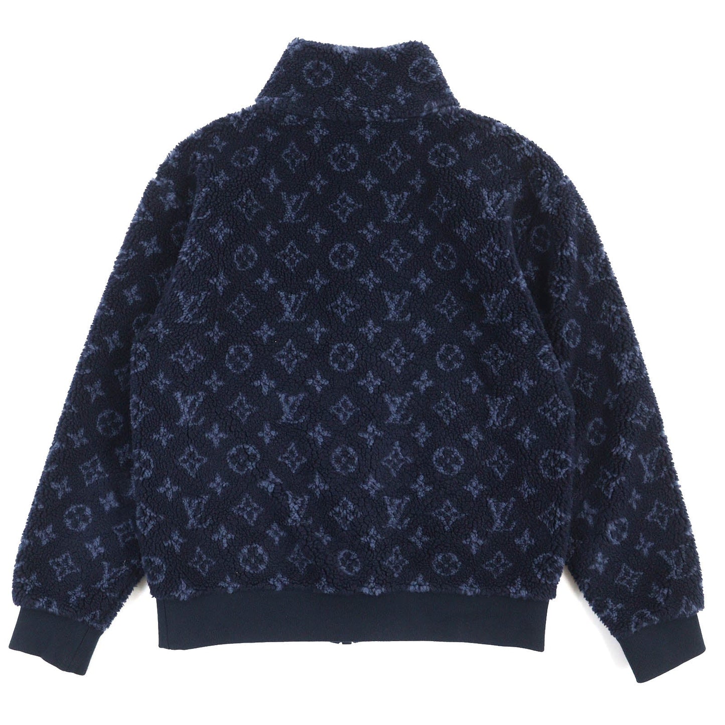 LOUIS VUITTON Blouson polyester Navy Blue type S