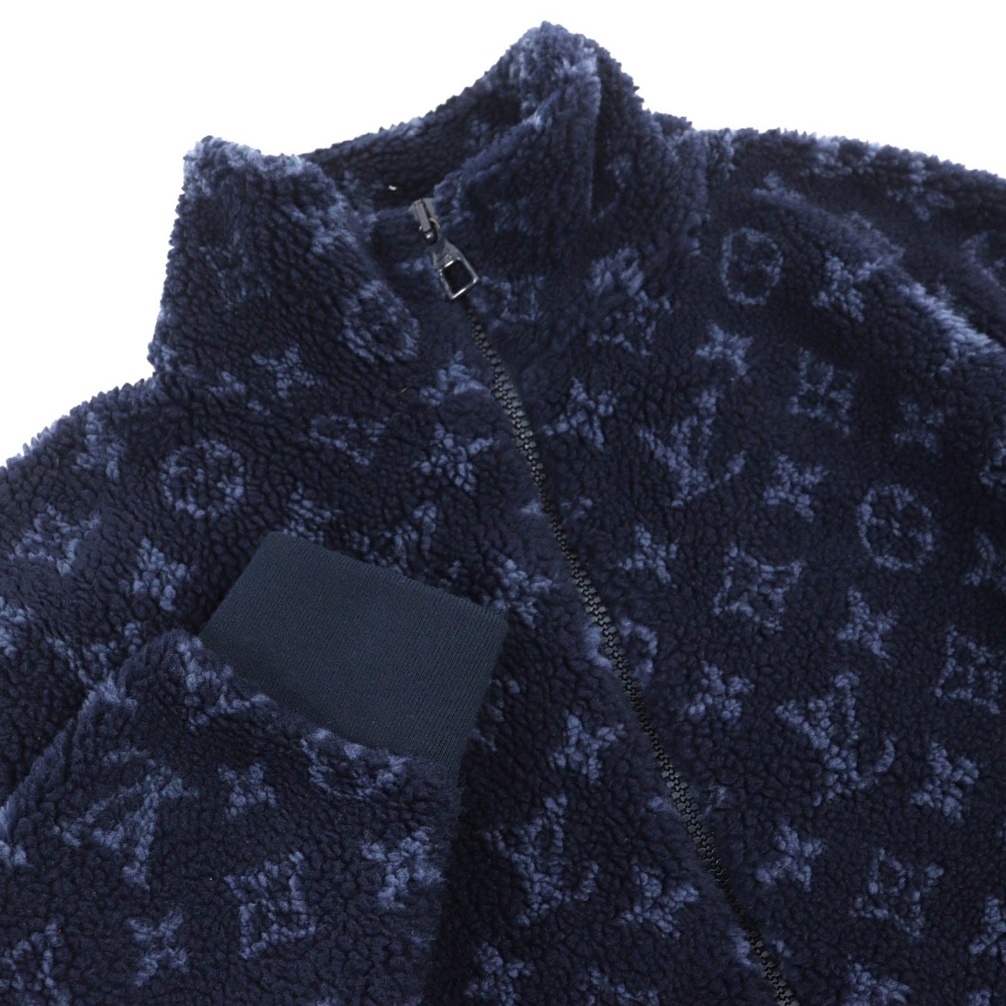 LOUIS VUITTON Blouson polyester Navy Blue type S