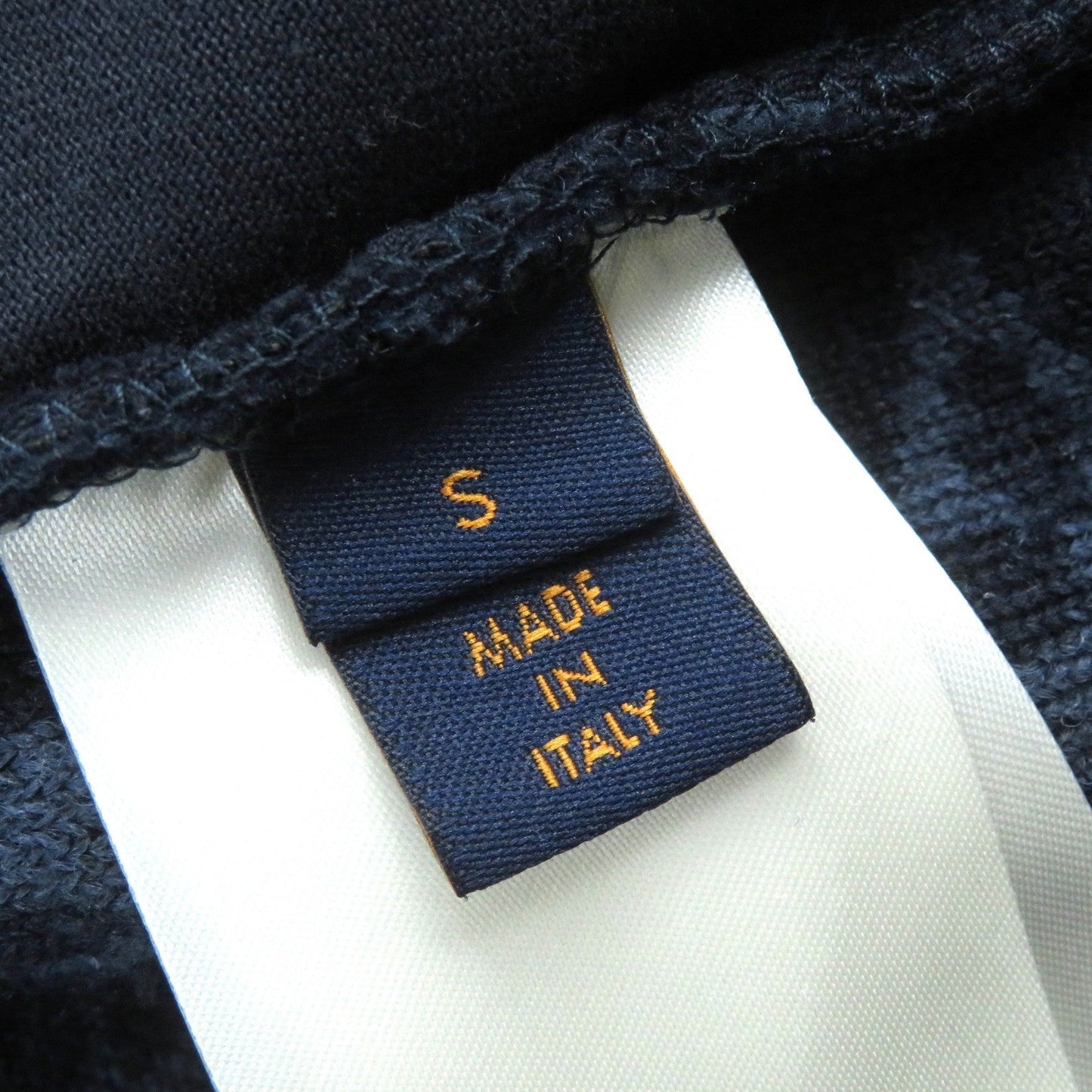 LOUIS VUITTON Blouson polyester Navy Blue type S