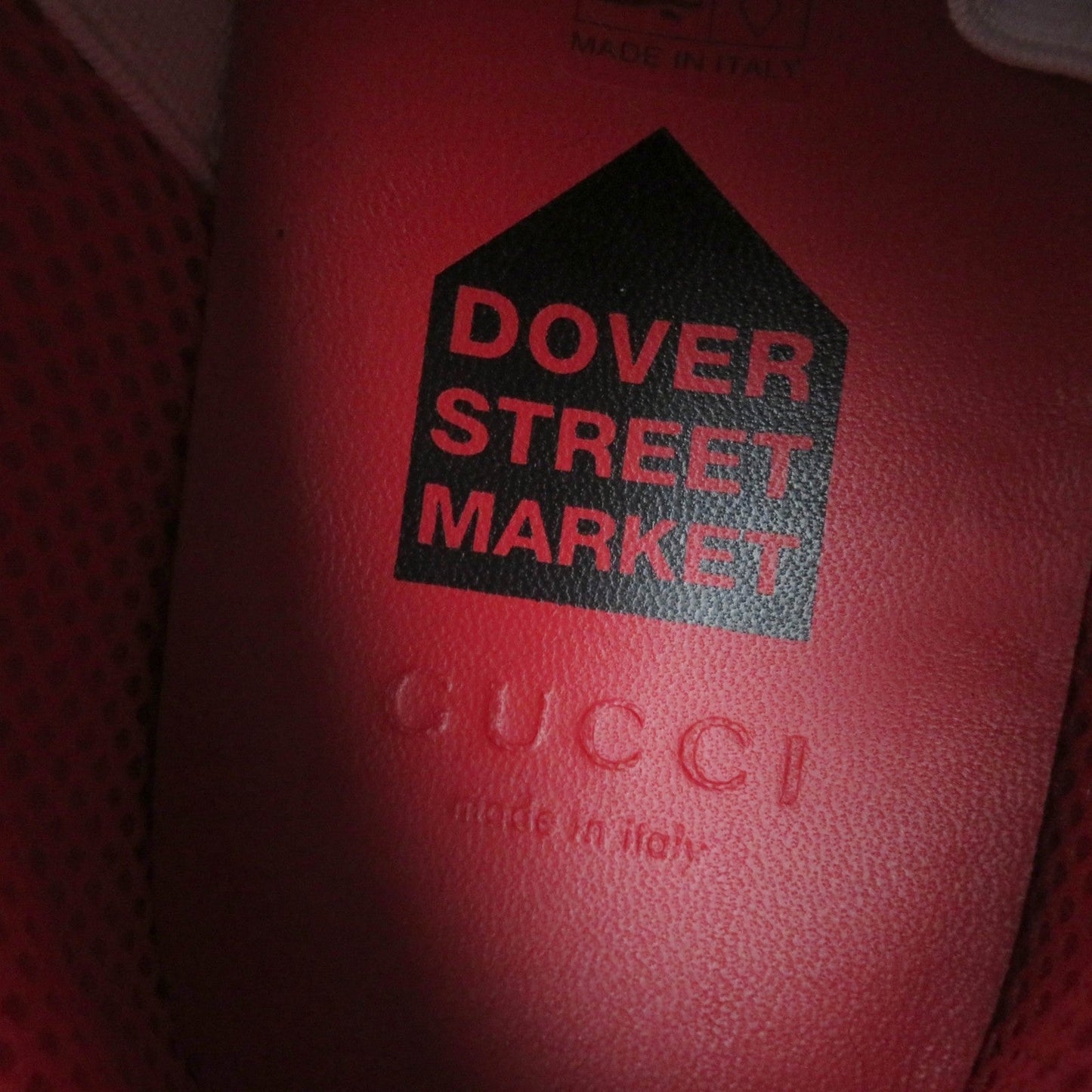 GUCCI sneakers leather multicolor DOVER STREET MARKET exclusive Ultra Space Sneakers 37
