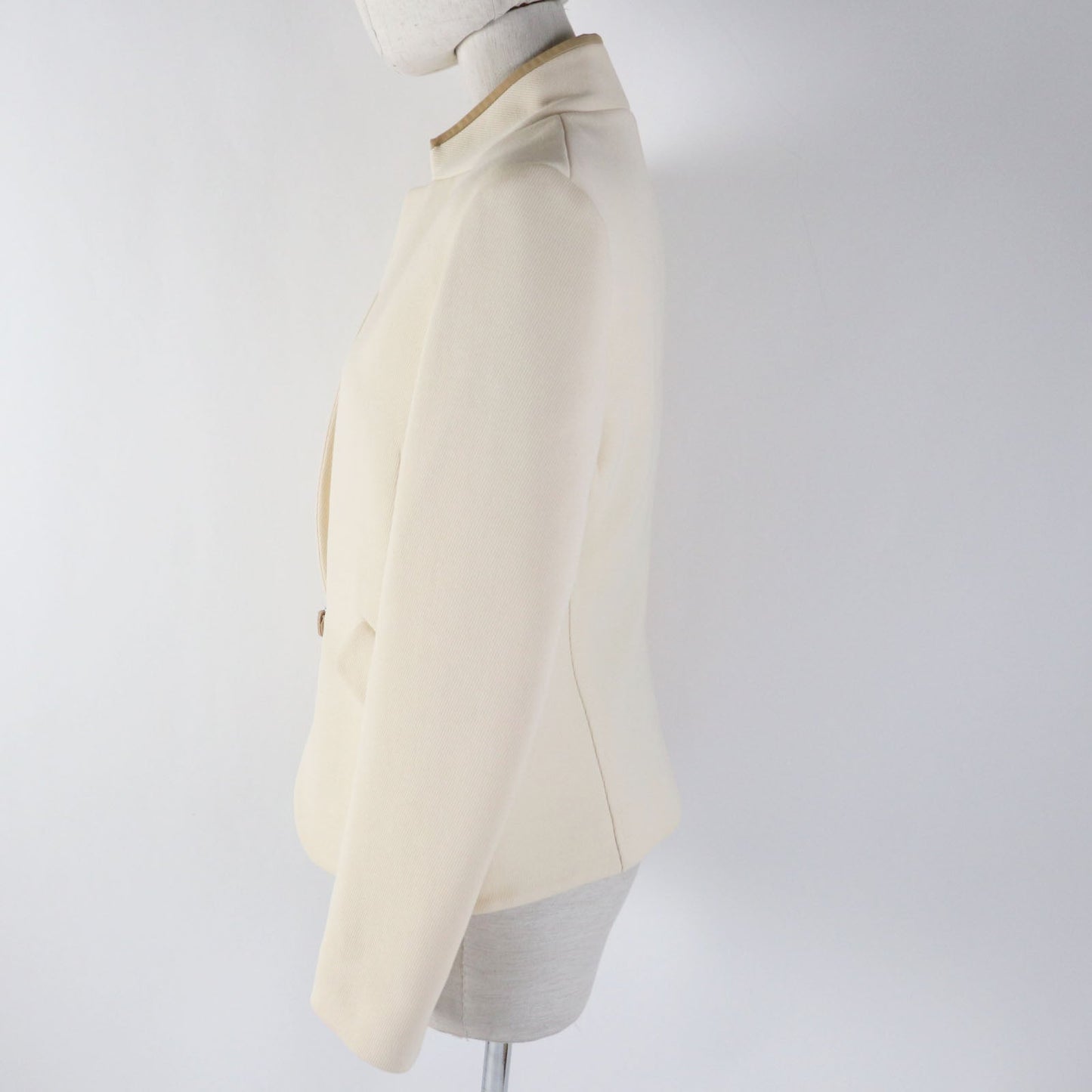 HERMES Other outerwear wool Ivory beige Prefall collection 36