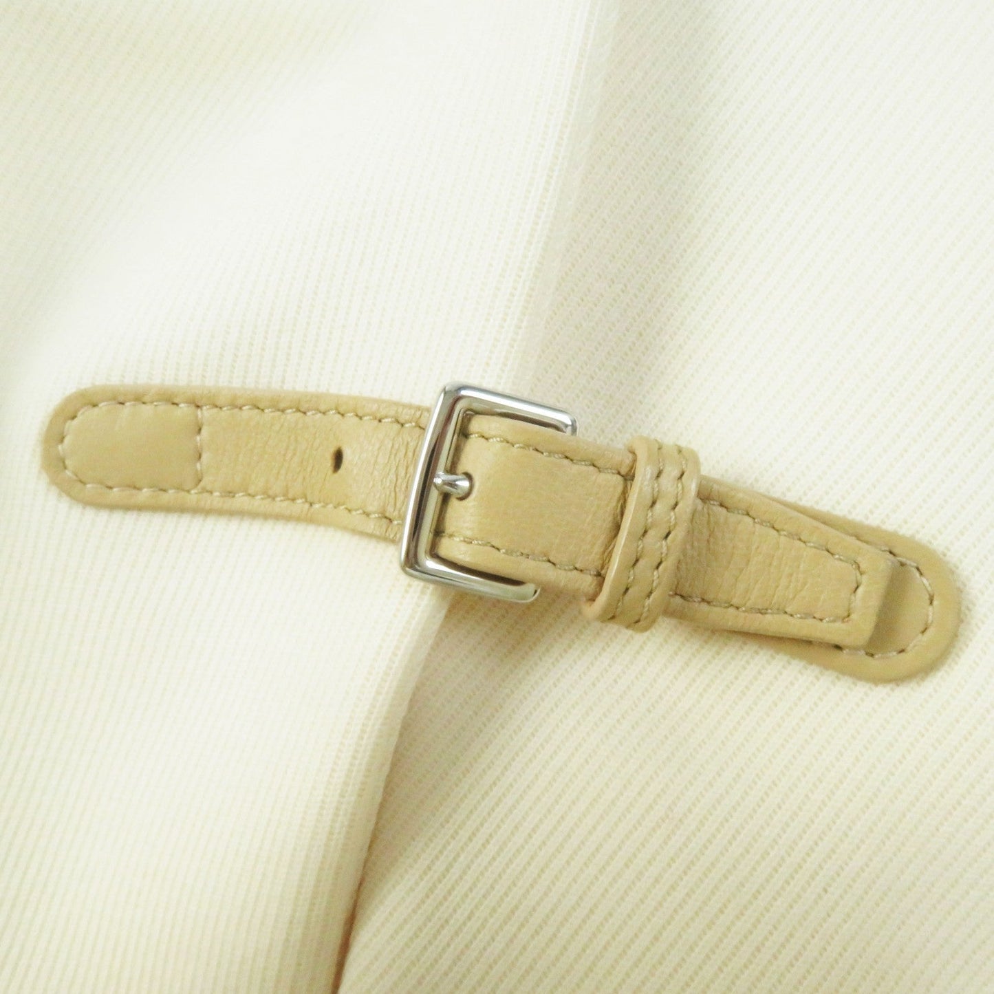 HERMES Other outerwear wool Ivory beige Prefall collection 36