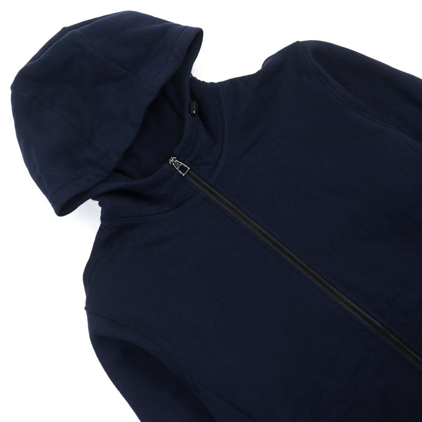 HERMES Hoodie H800742E cotton Navy Hermes Fit L