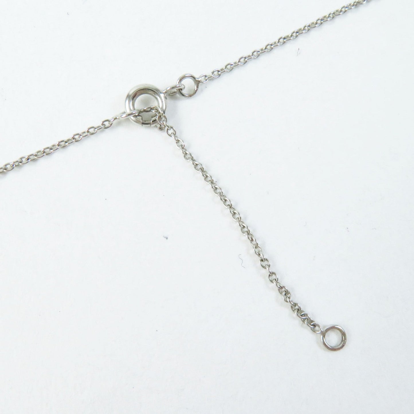 HERMES Necklace Gold Plated Bordeaux Silver Cupidon