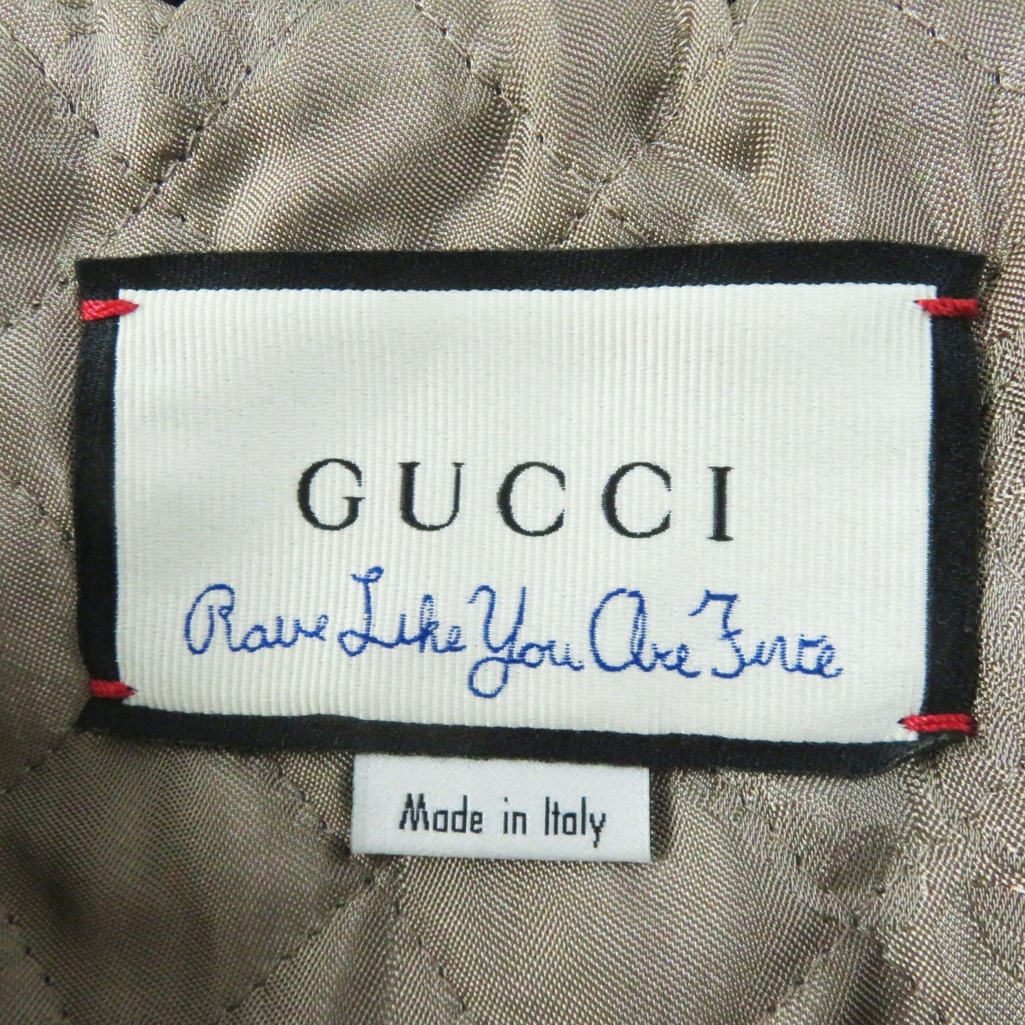 GUCCI coat 633365 wool Multi Rave Like You Are Five 38