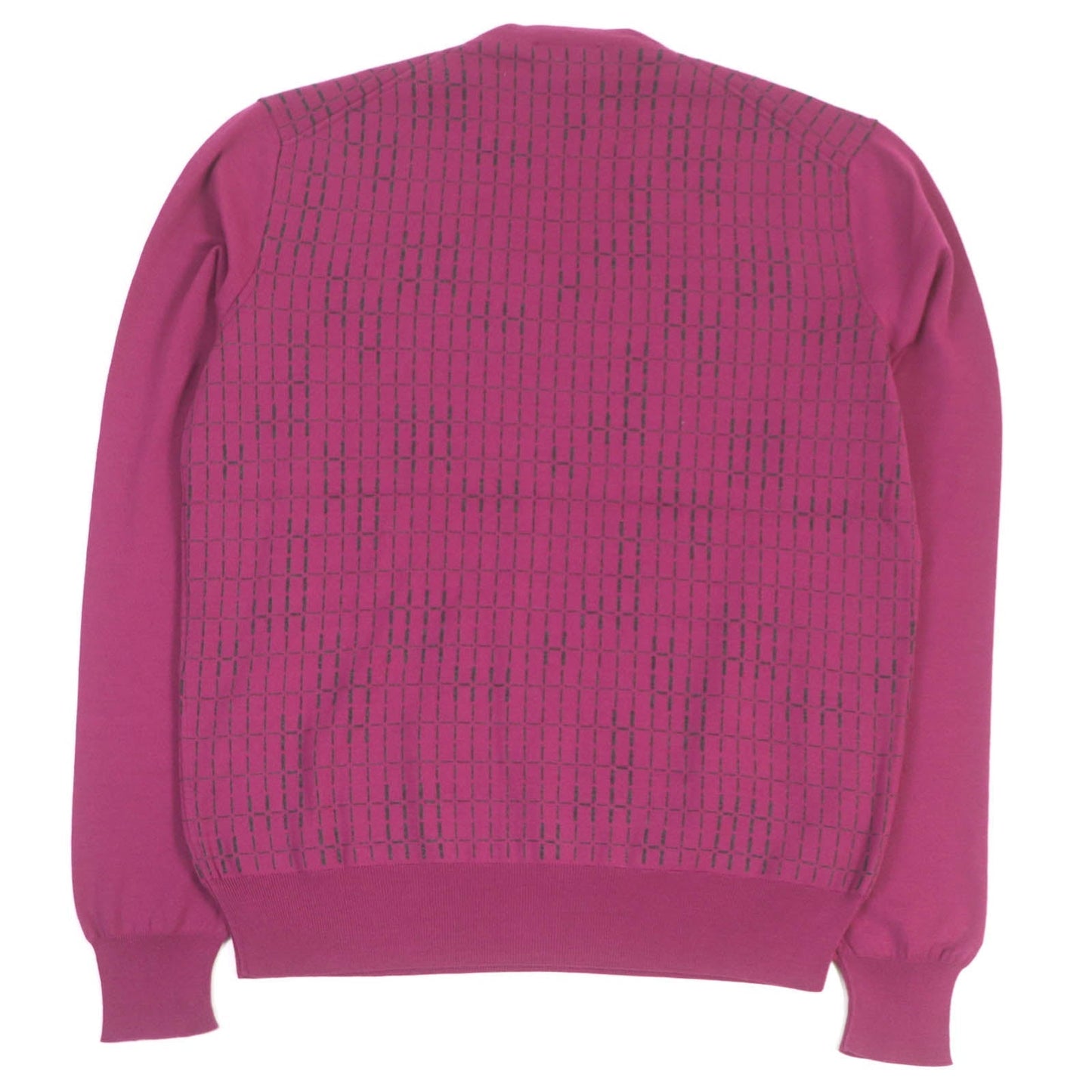 HERMES sweater wool Purple type M