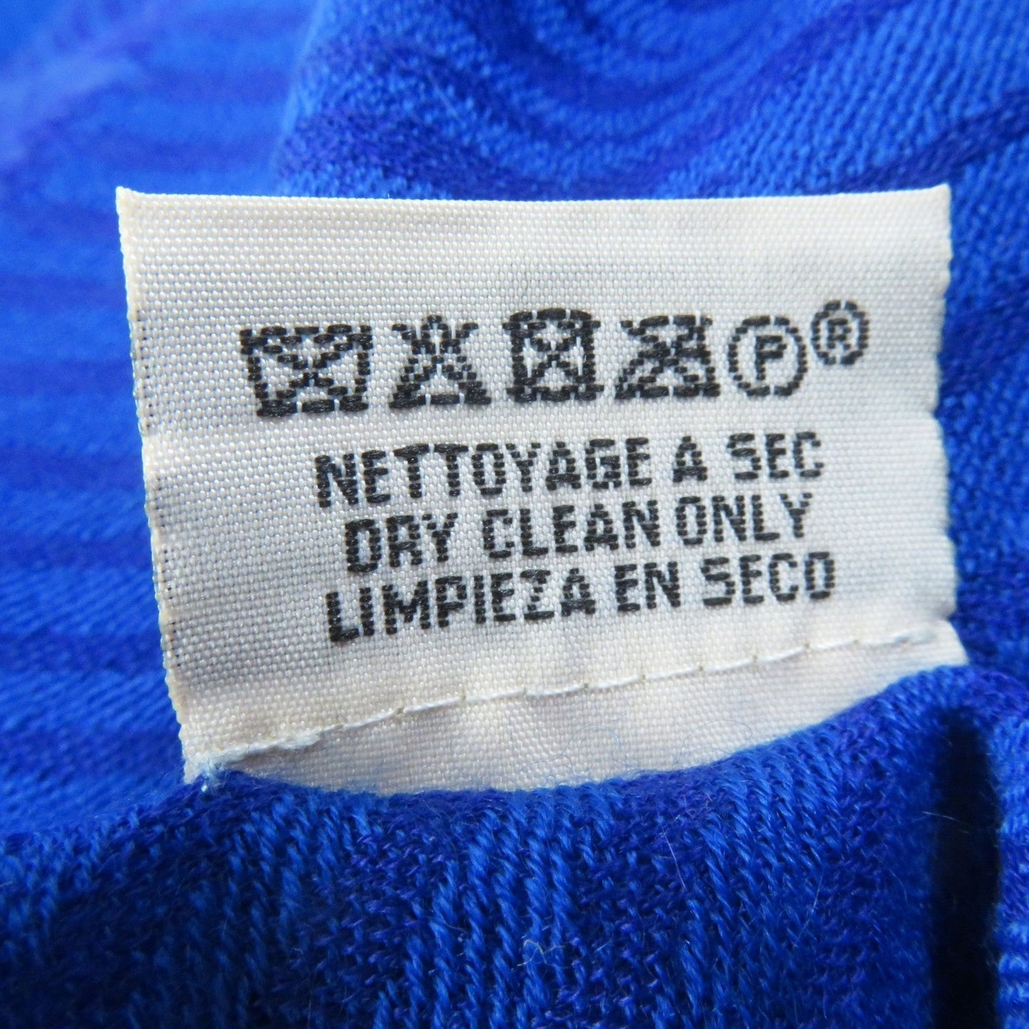 HERMES Stall cashmere Blue type