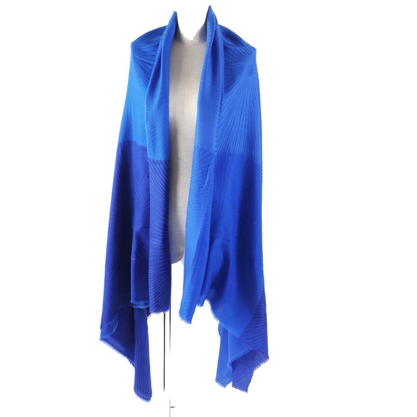 HERMES Stall cashmere Blue type