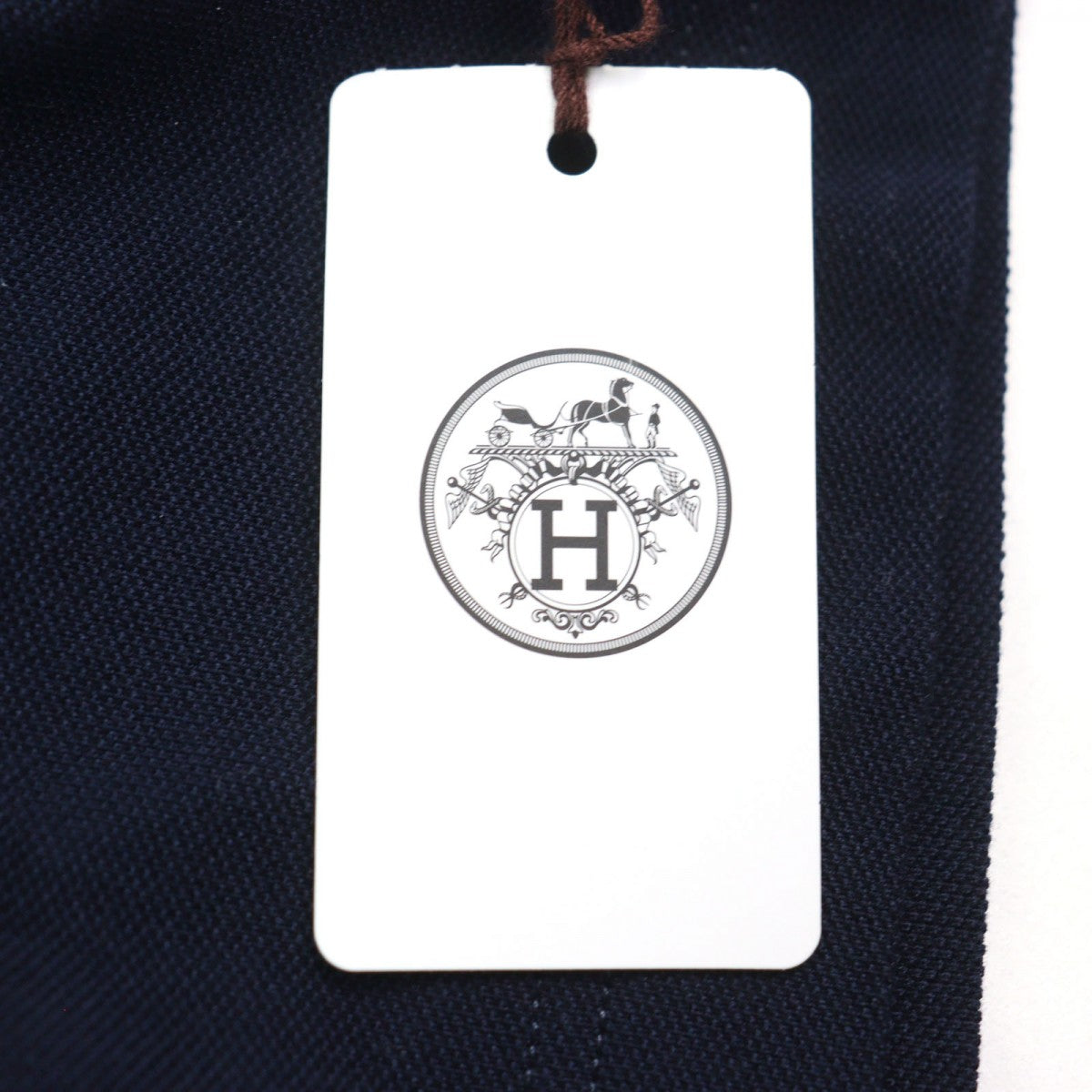 HERMES Short sleeve T-shirt cotton Dark navy