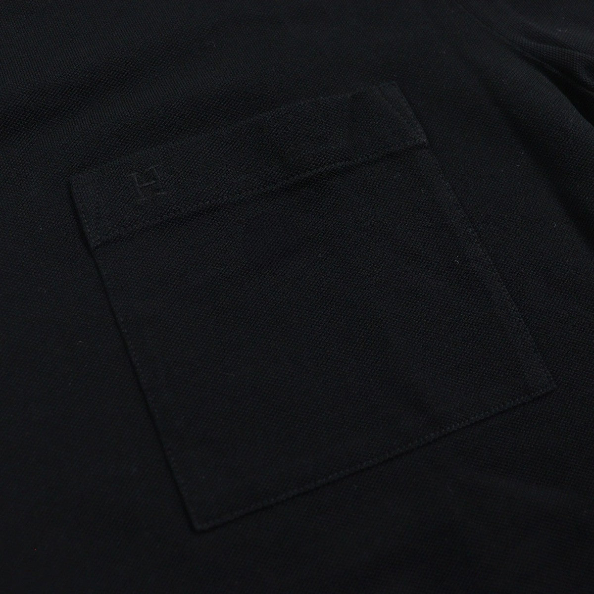 HERMES Short sleeve T-shirt cotton black S
