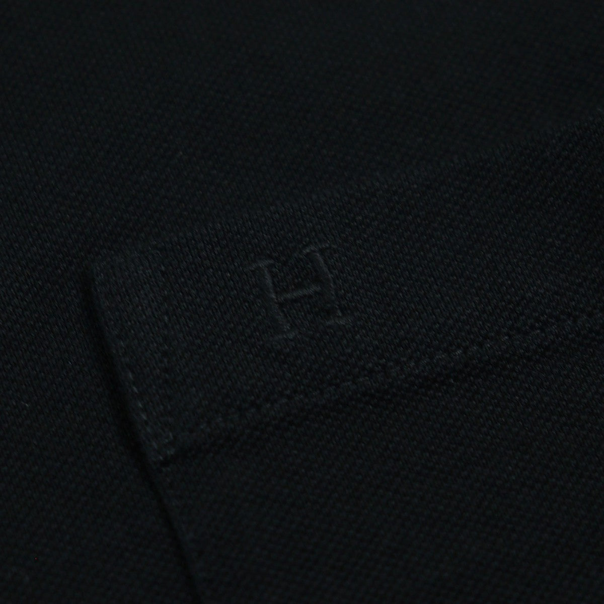 HERMES Short sleeve T-shirt cotton black S