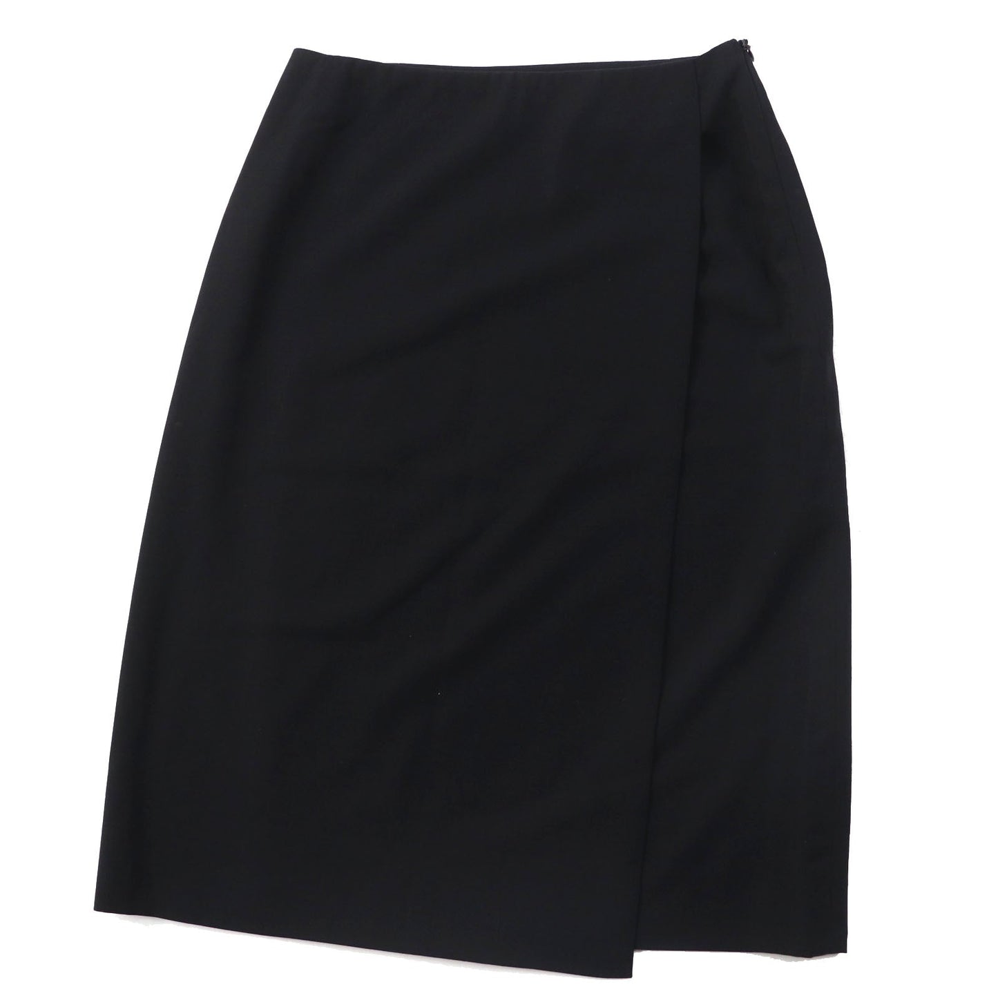 HERMES skirt wool black Margiela period 36