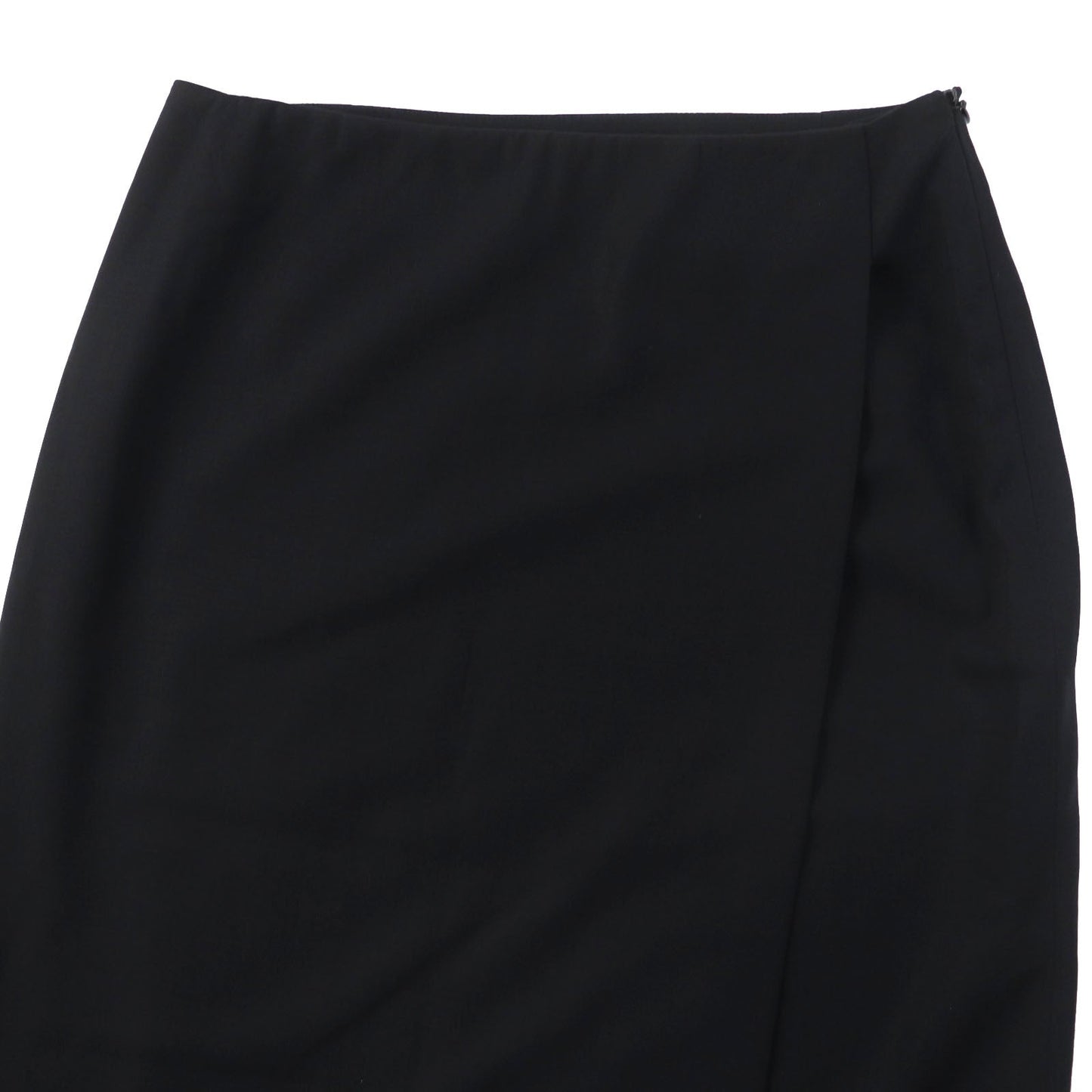 HERMES skirt wool black Margiela period 36