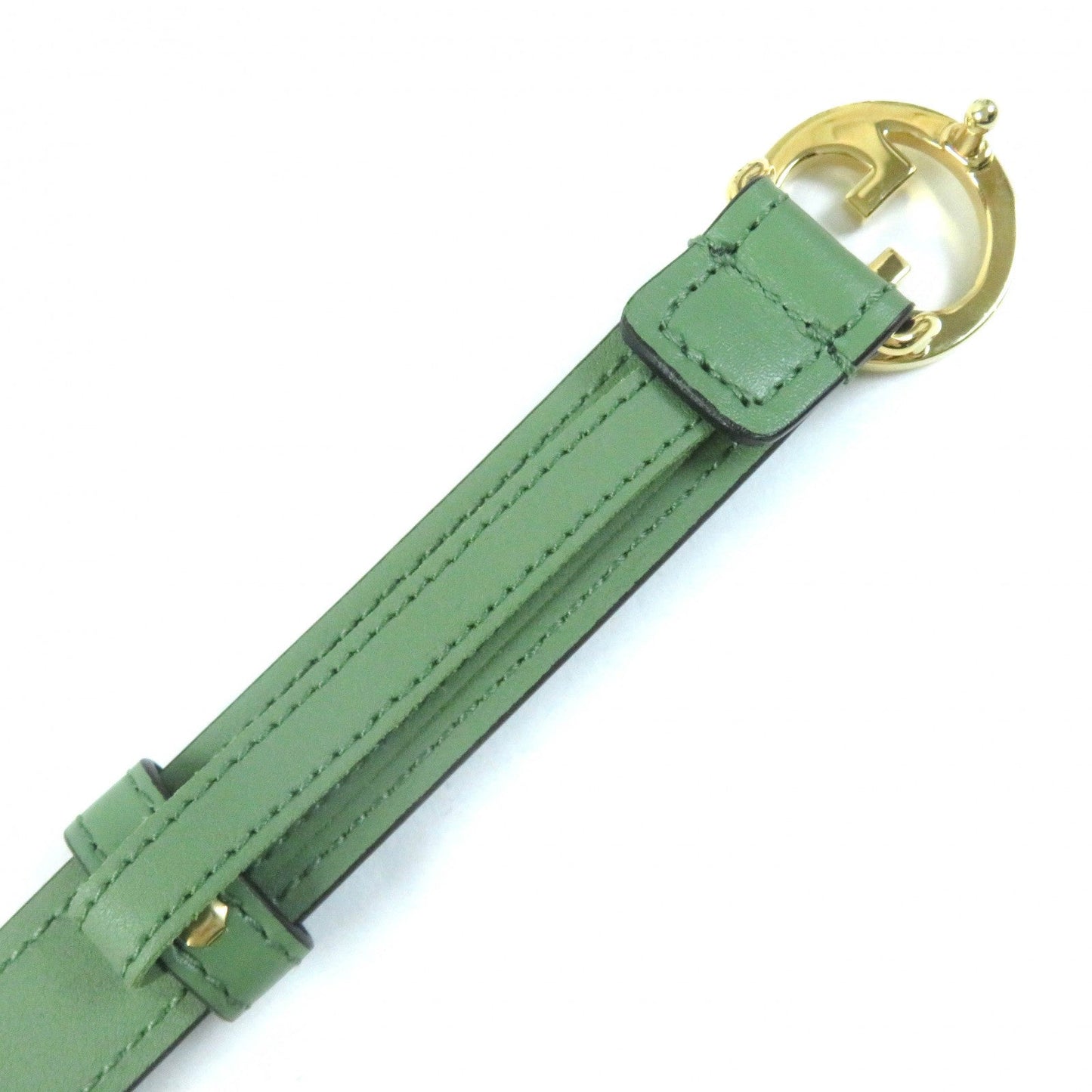 GUCCI belt 723073 leather green Blondy
